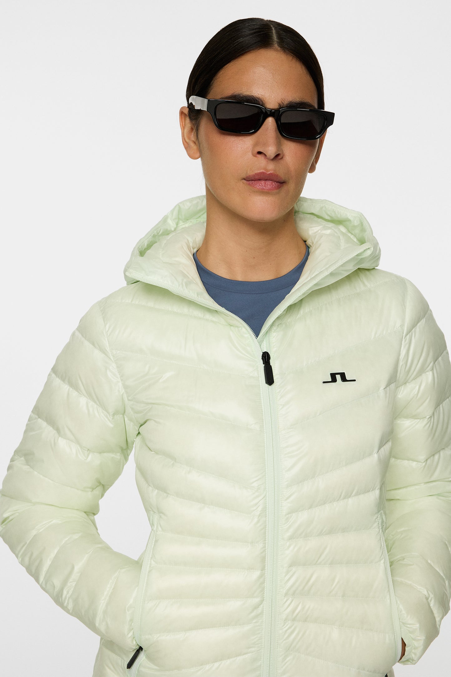 Lara Light Down Hood in Ambrosia by J.Lindeberg