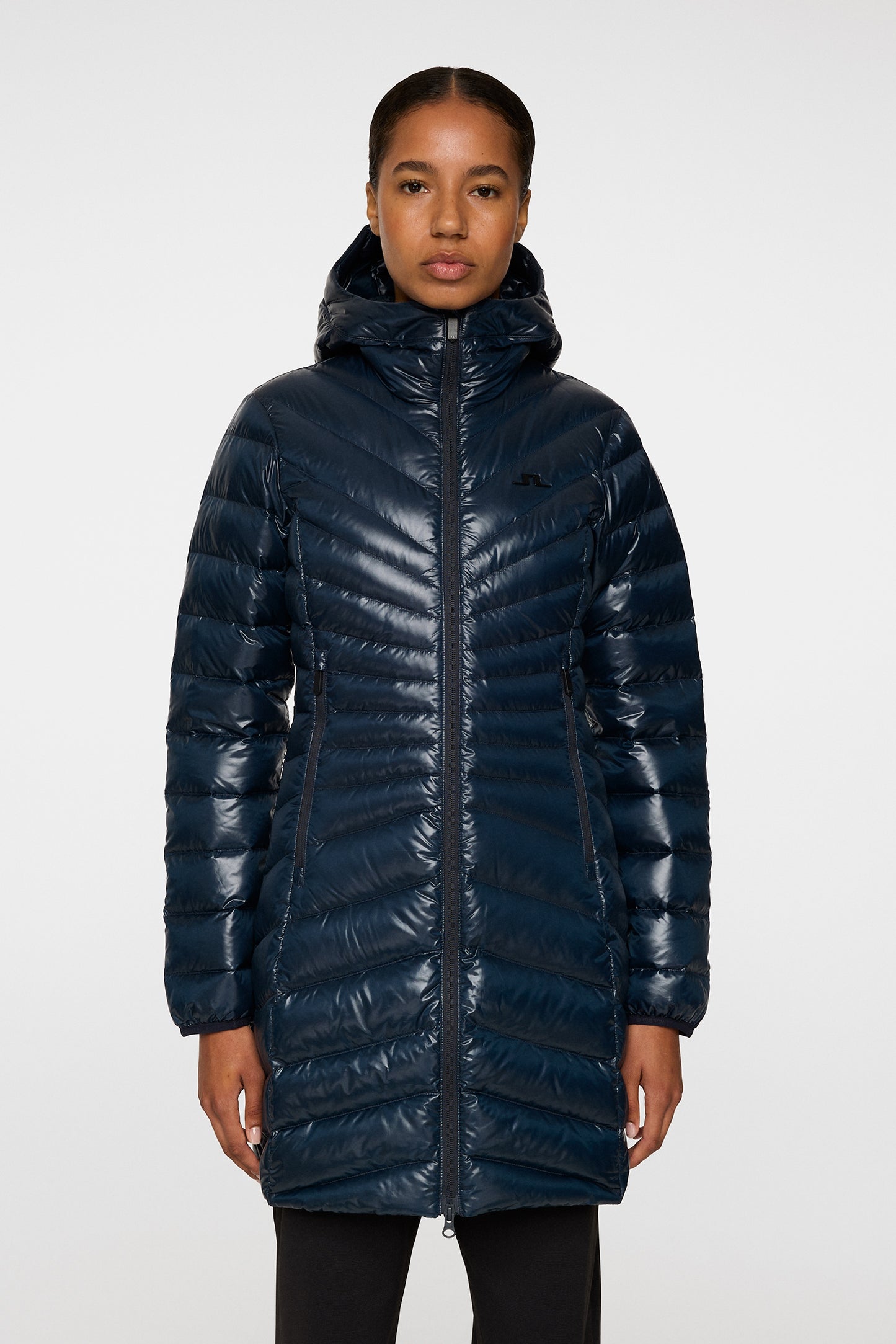Lara Light Down Parka in JL Navy by J.Lindeberg