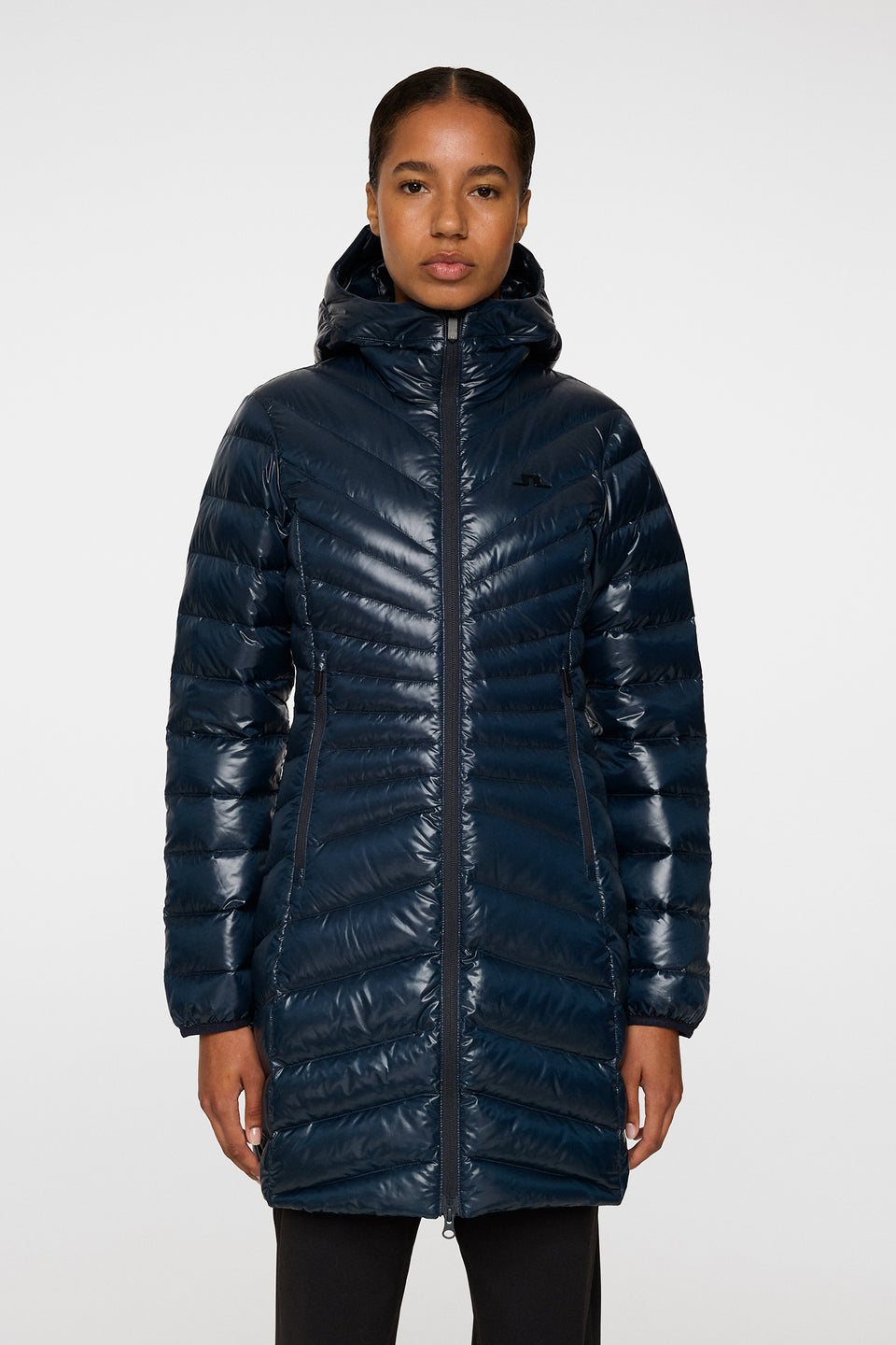 Lara Light Down Parka / JL Navy