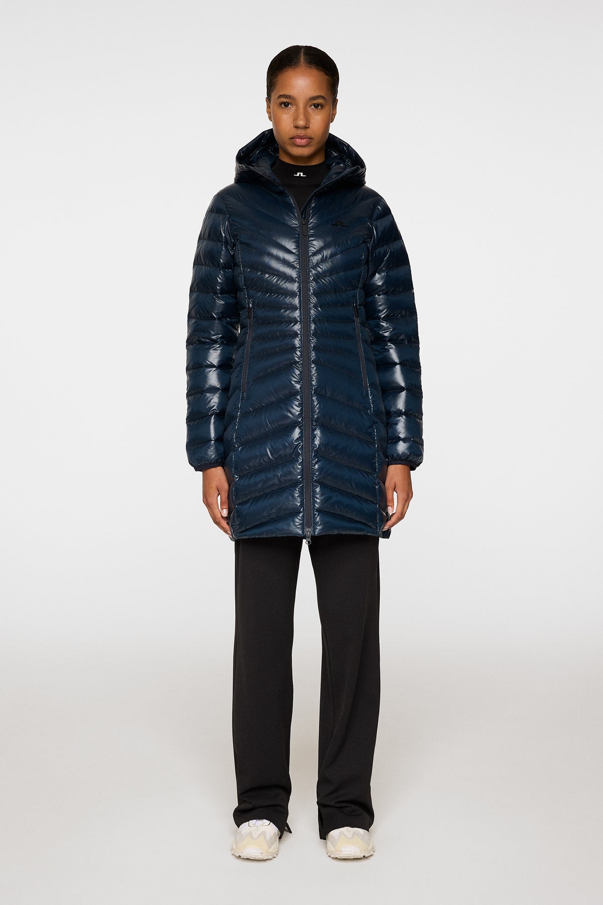Lara Light Down Parka in JL Navy by J.Lindeberg