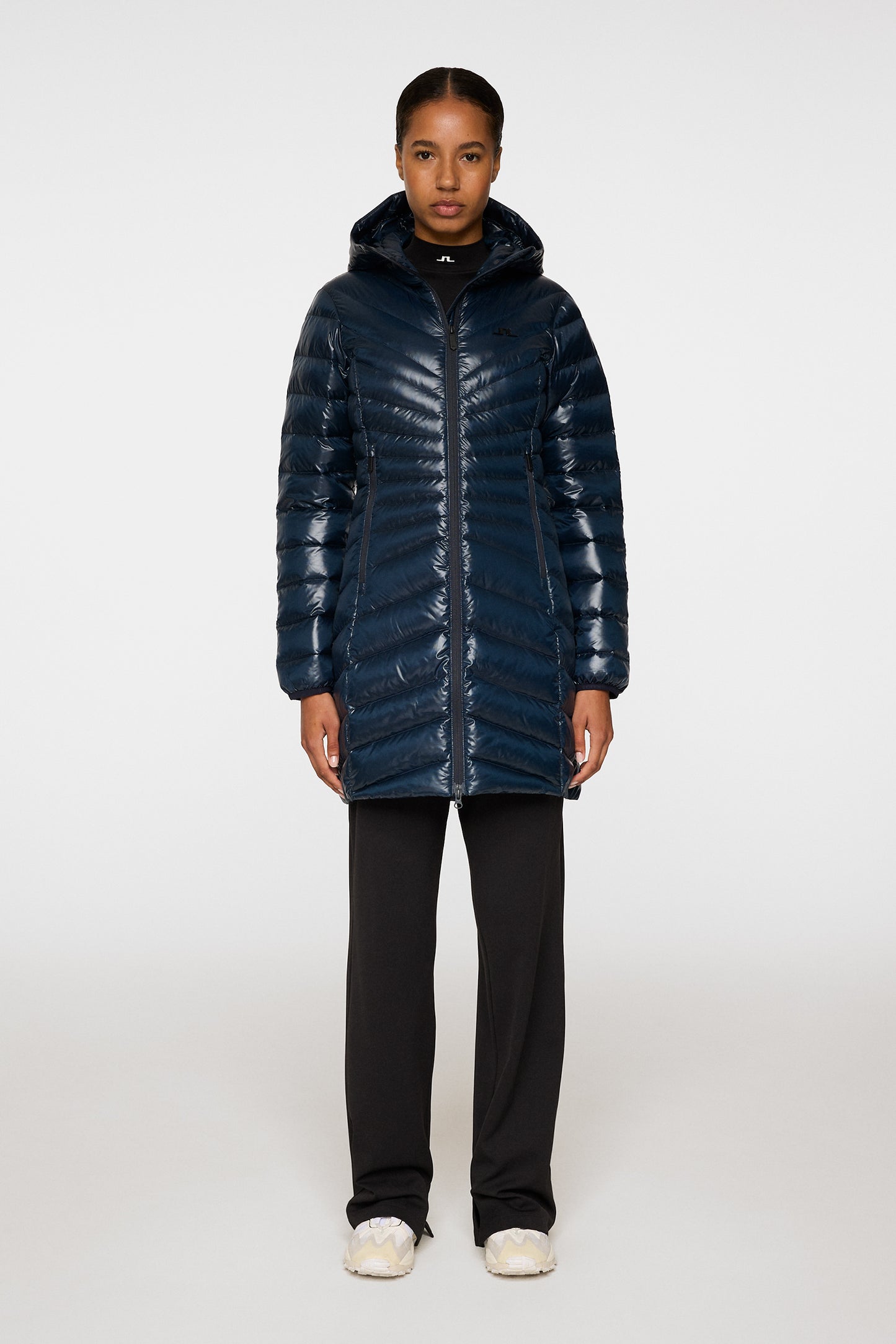 Lara Light Down Parka in JL Navy by J.Lindeberg