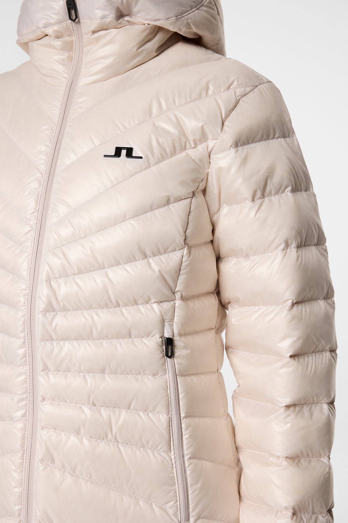 Lara Light Down Parka in Grey Lilac by J.Lindeberg