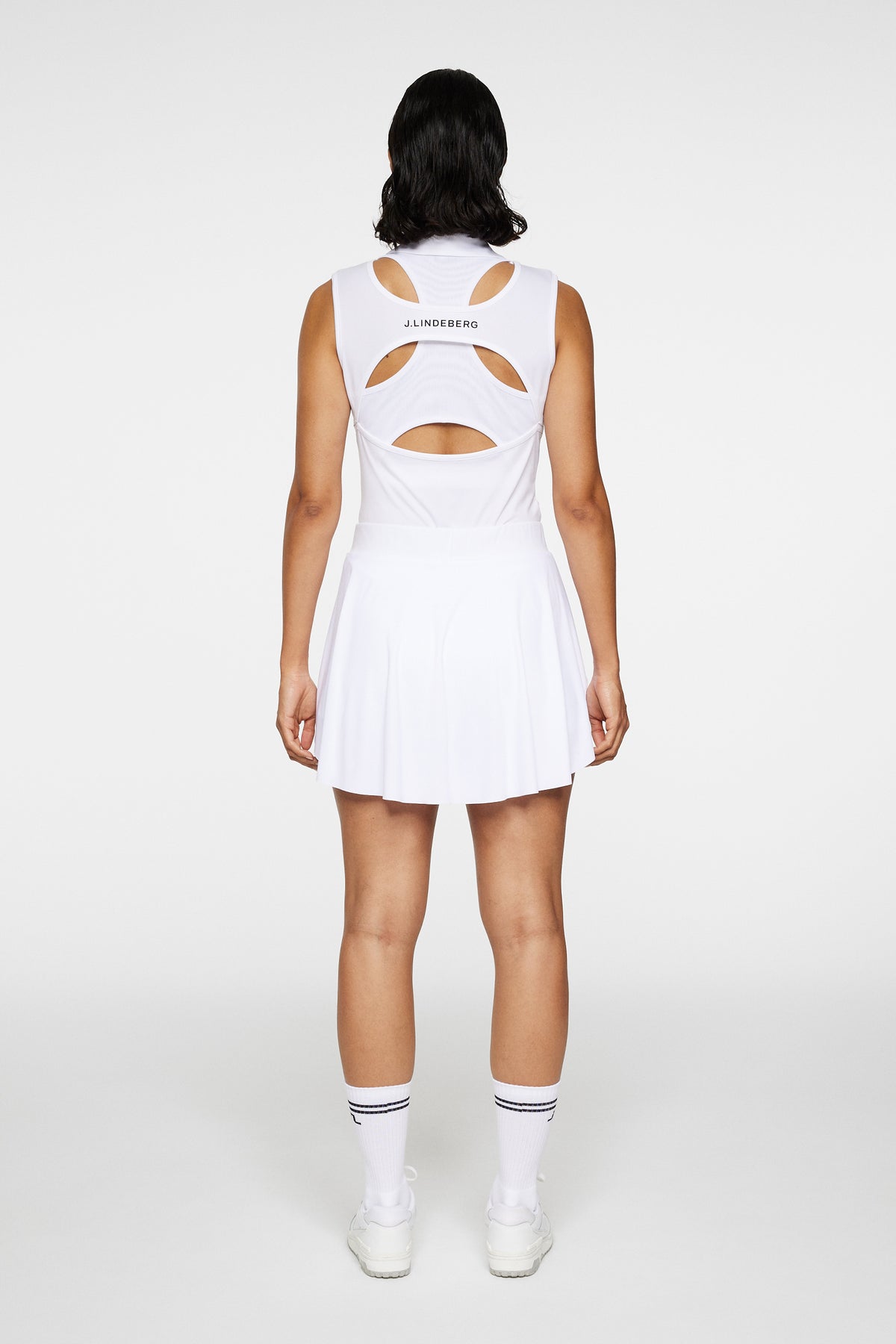 Feilia Skirt in White by J.Lindeberg