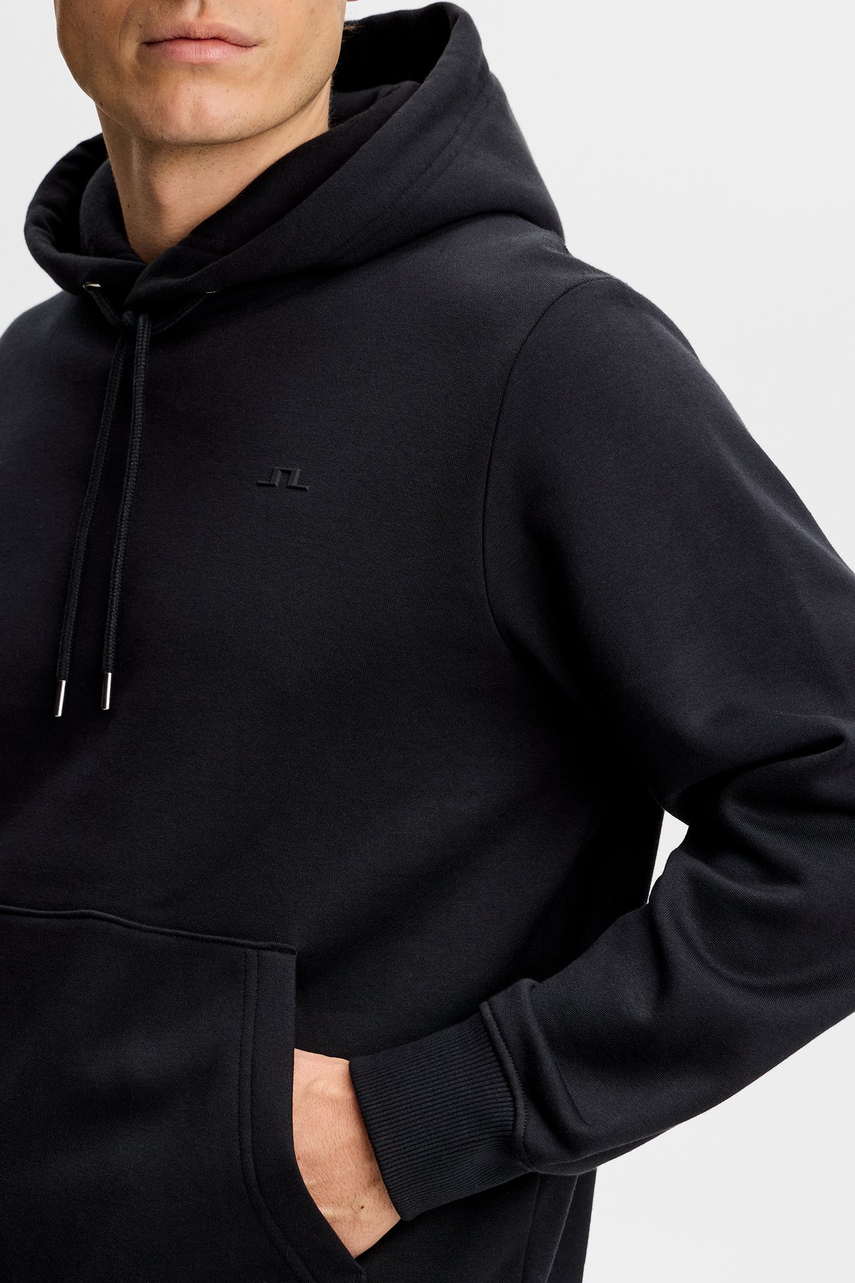 Alpha Hood in Black by J.Lindeberg