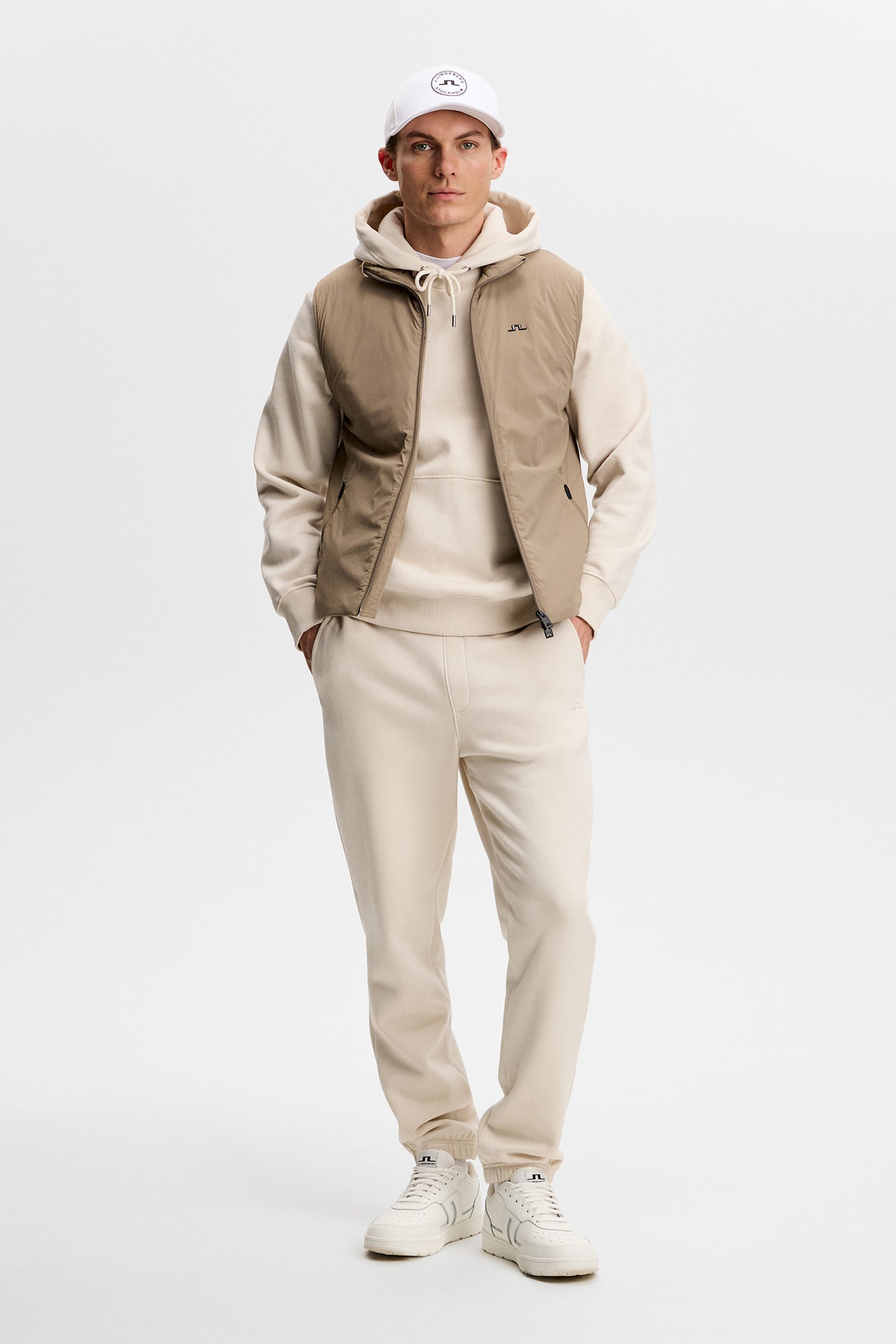 Alpha pant in Moonbeam by J.Lindeberg