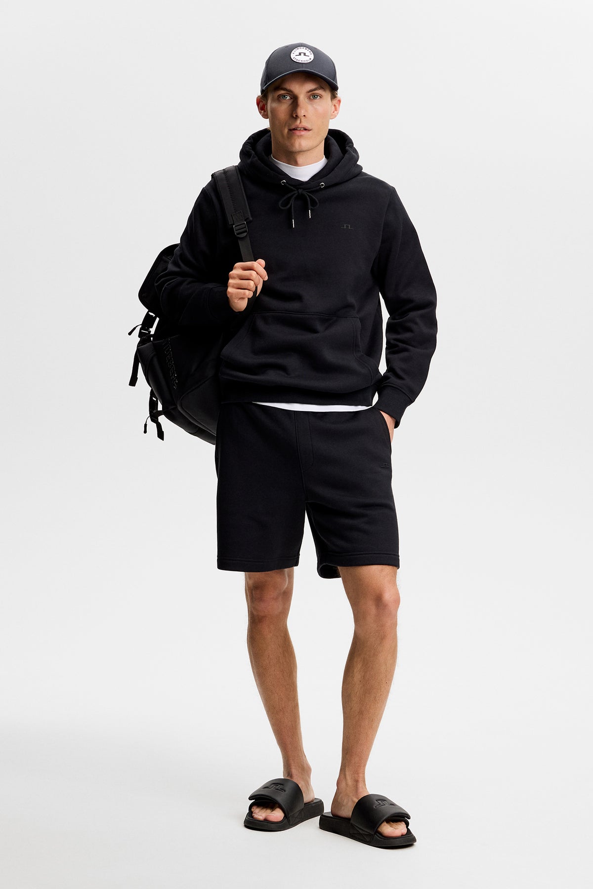Alpha Shorts in Black by J.Lindeberg