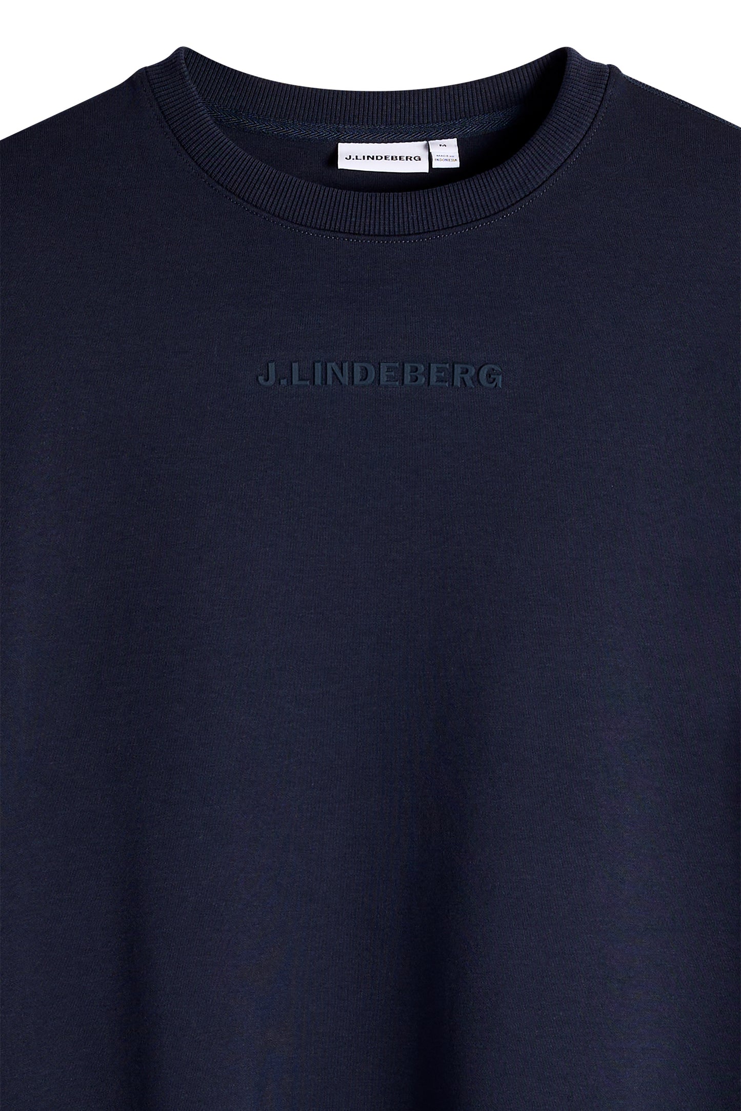 Club Crew Neck in JL Navy by J.Lindeberg