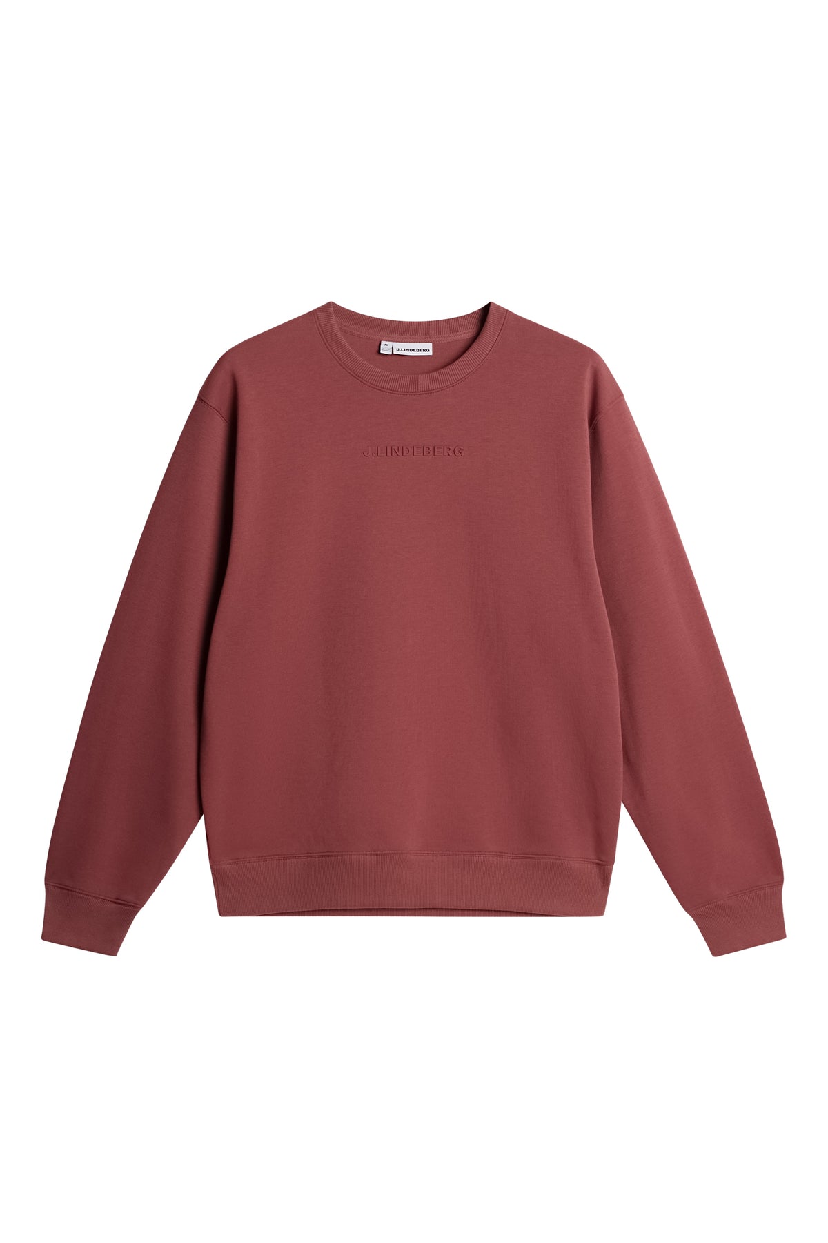 Club Crew Neck in Apple Butter by J.Lindeberg
