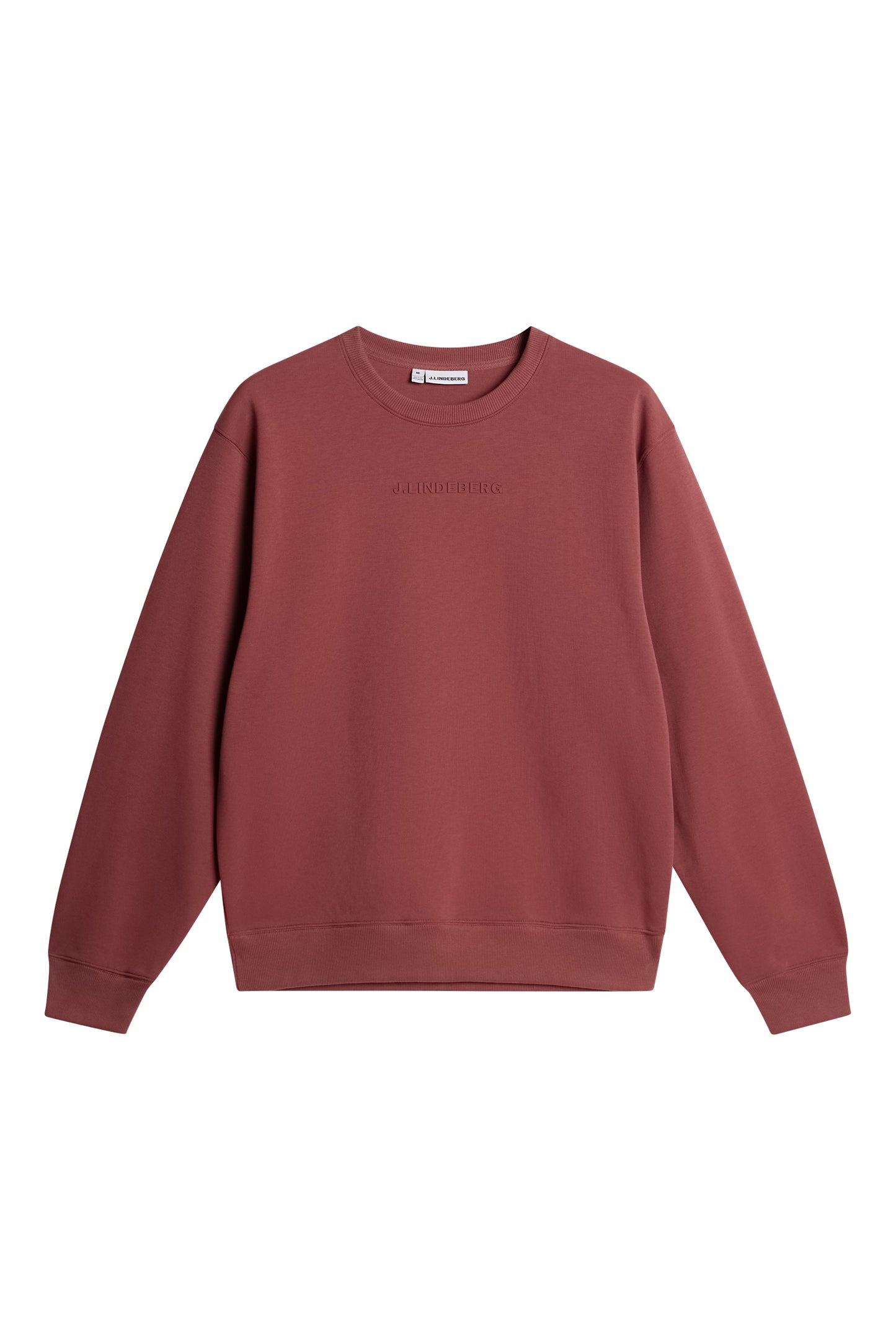 Club Crew Neck in Apple Butter by J.Lindeberg