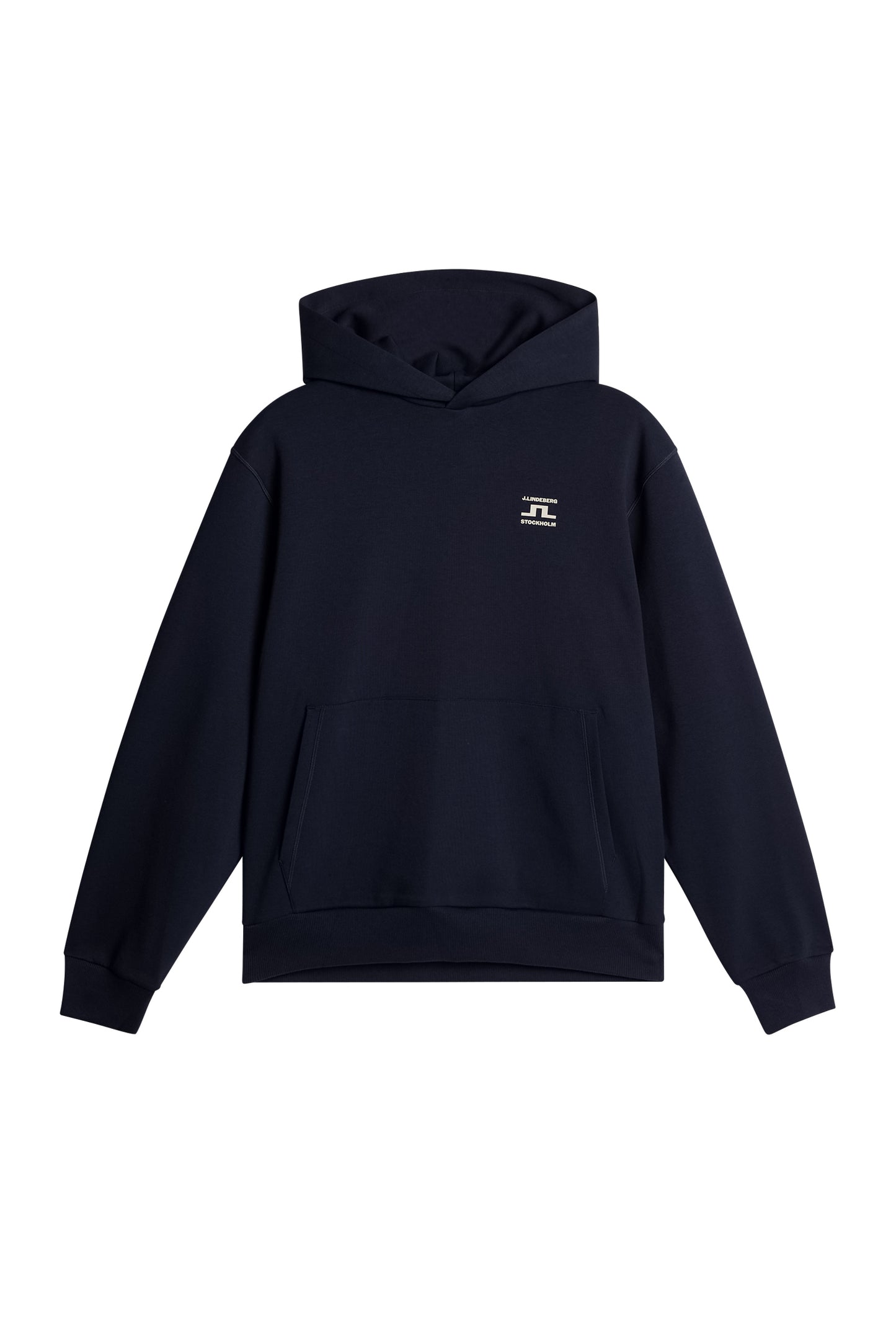 Club Printed Hood in JL Navy by J.Lindeberg