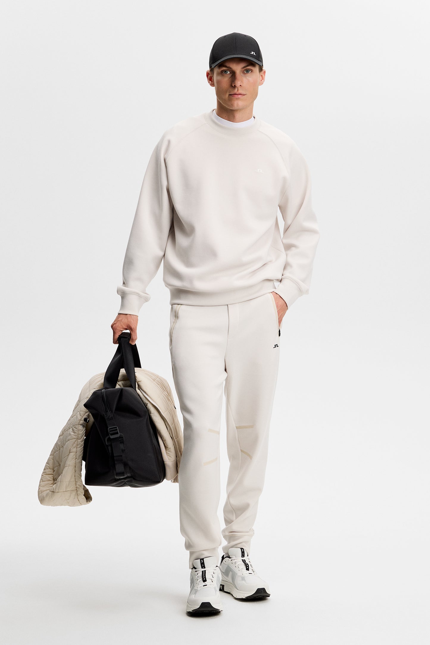 Icon Sweatpants in Moonbeam by J.Lindeberg