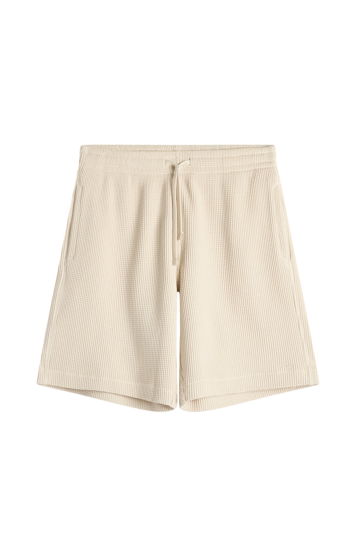 Simon Waffle Shorts in Moonbeam by J.Lindeberg