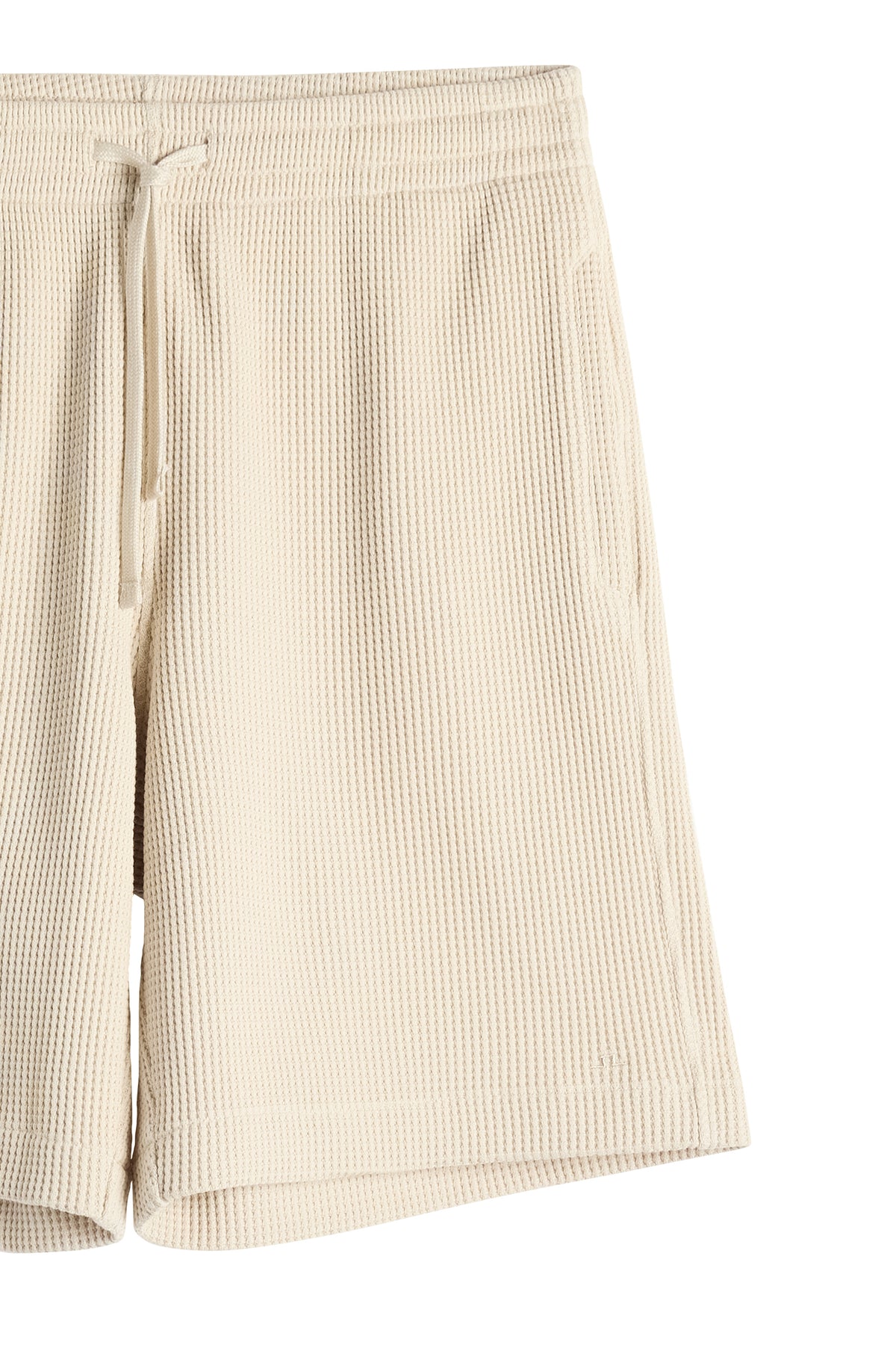 Simon Waffle Shorts in Moonbeam by J.Lindeberg
