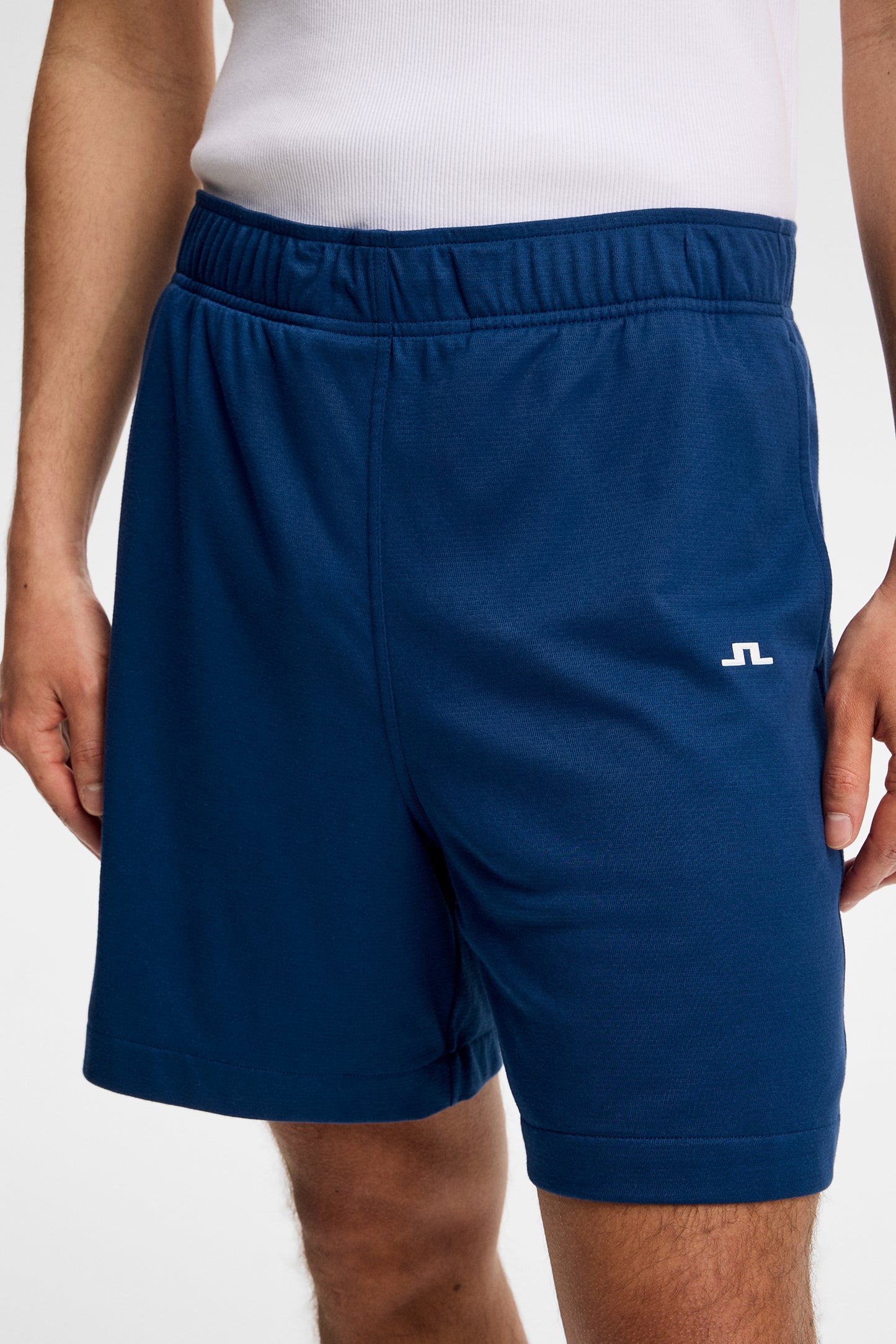 Logo Shorts in Estate Blue by J.Lindeberg