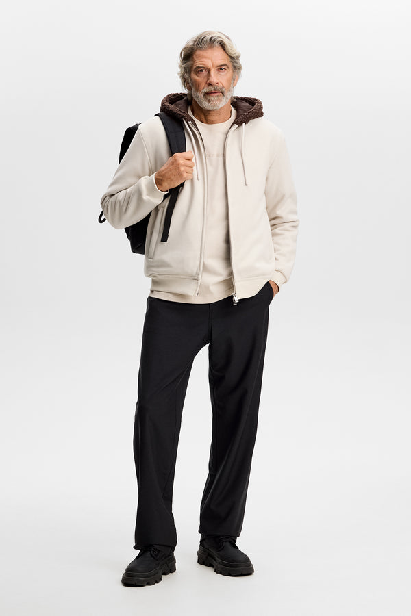 Henry Bonded Hoodie / Moonbeam