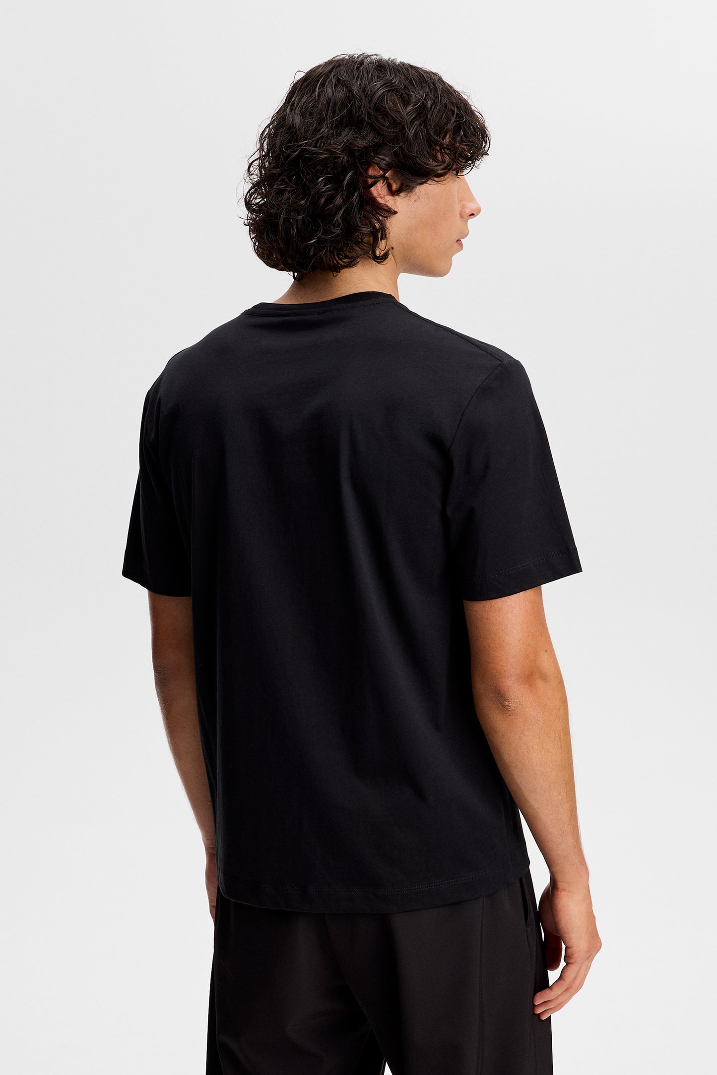 Alpha T-shirt in Black by J.Lindeberg