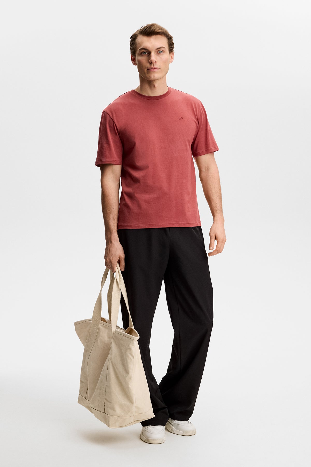 Alpha T-shirt in Apple Butter by J.Lindeberg