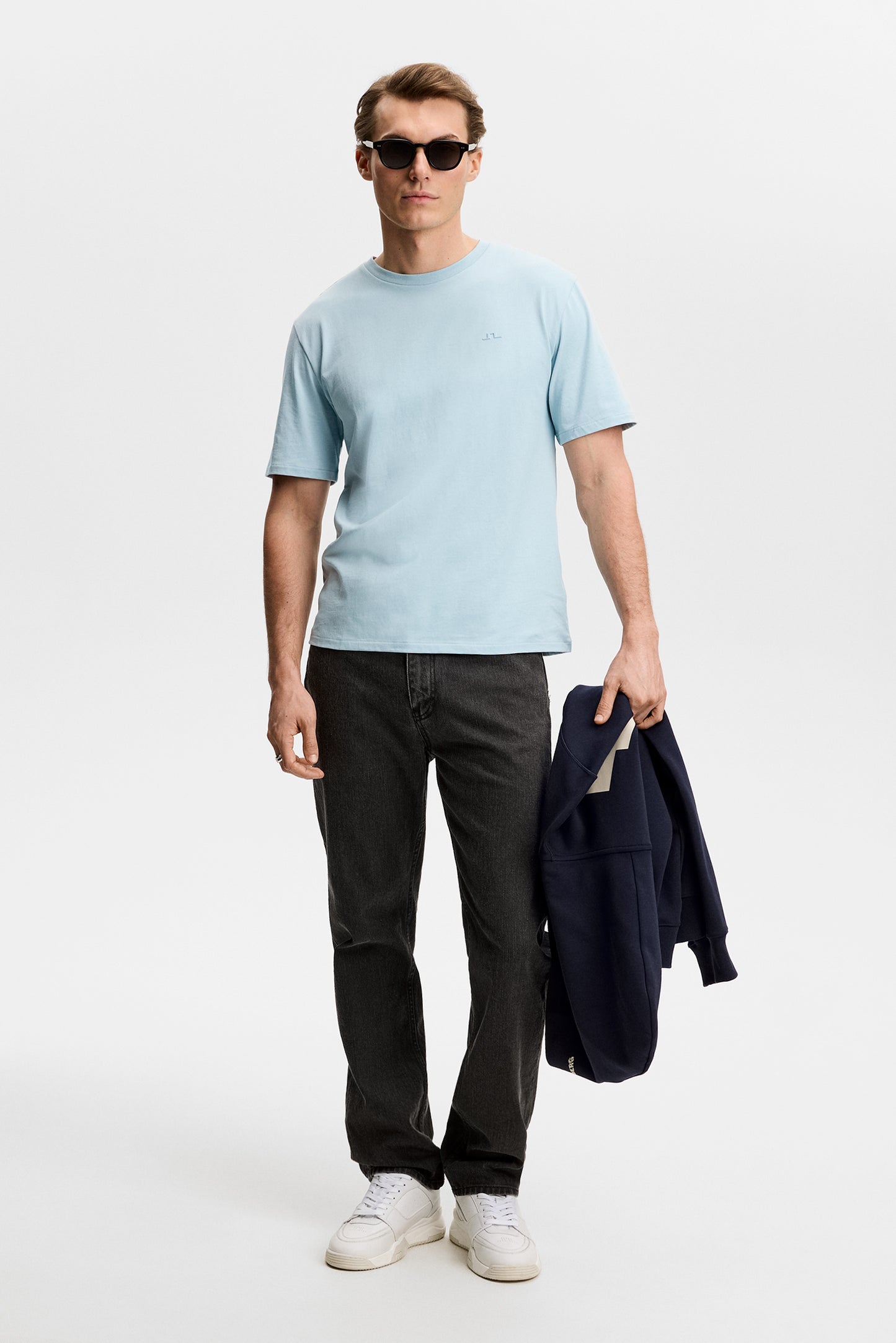 Alpha T-shirt in Forget-Me-Not by J.Lindeberg