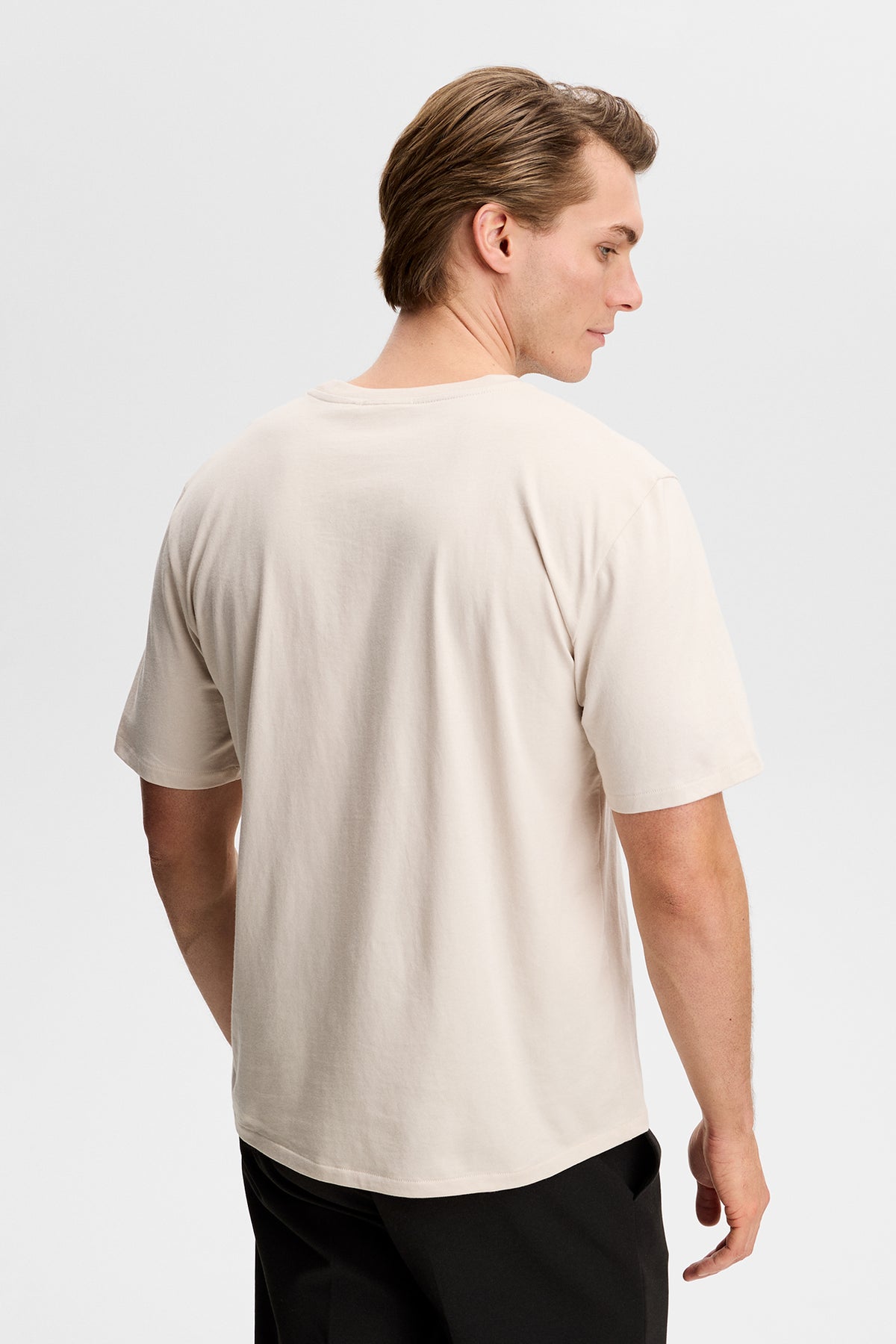 Alpha T-shirt in Moonbeam by J.Lindeberg