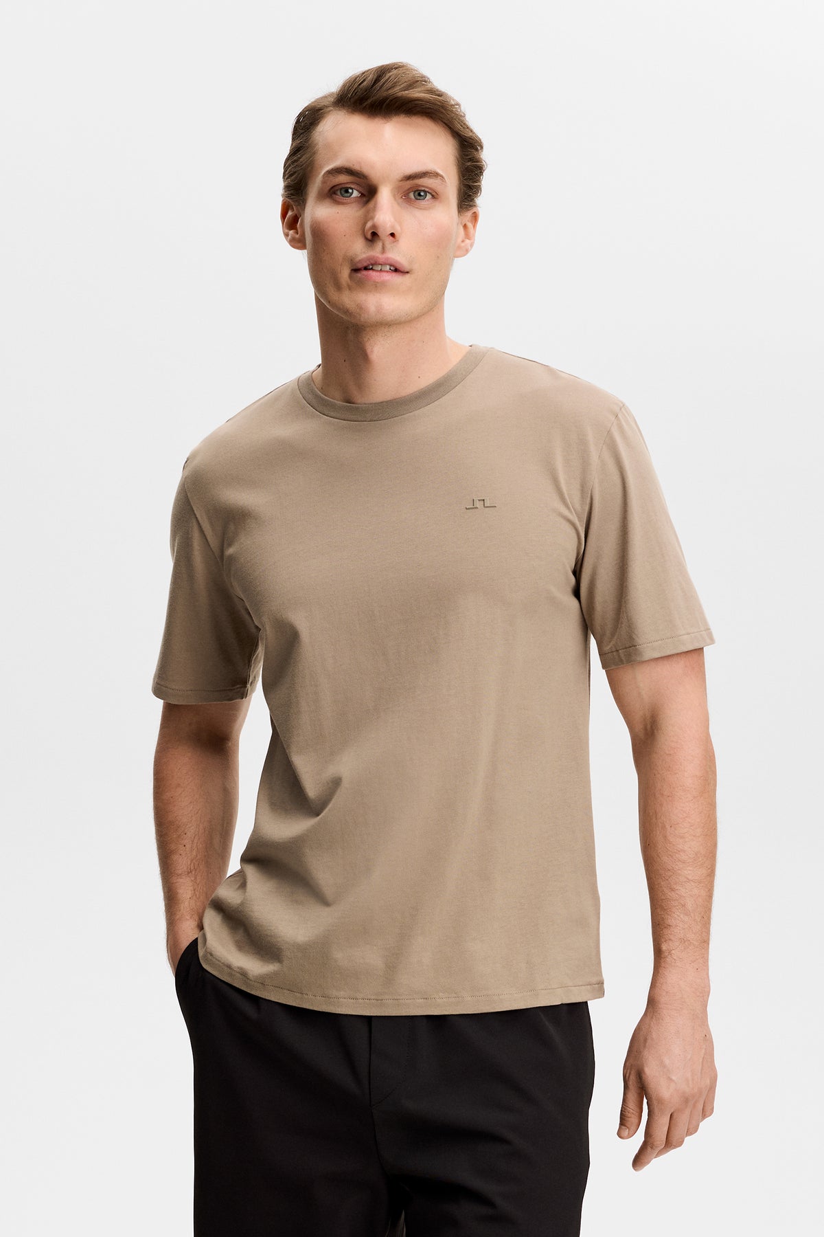 Alpha T-shirt in Brindle by J.Lindeberg