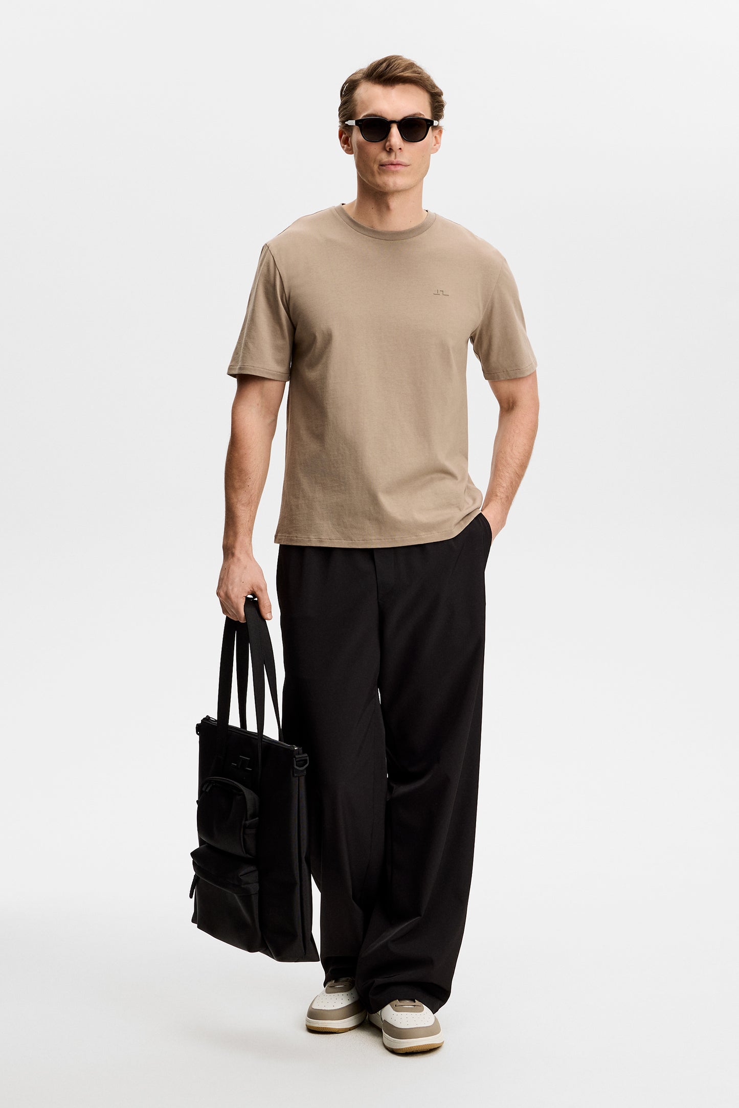 Alpha T-shirt in Brindle by J.Lindeberg