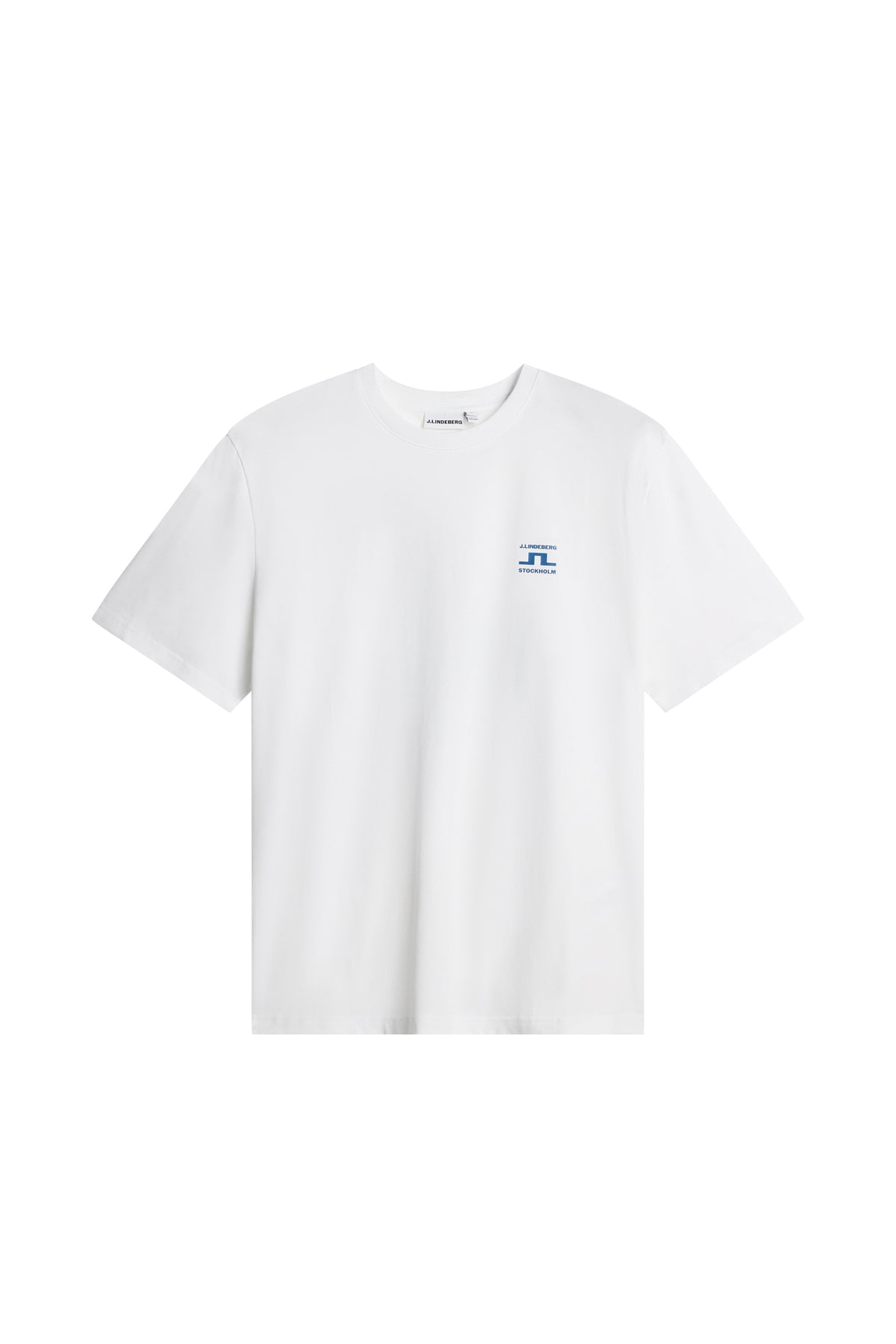 Parcie Seasonal Tee in White by J.Lindeberg