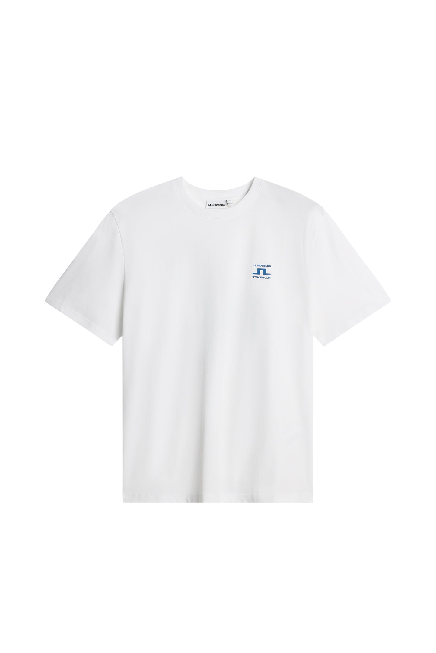 Parcie Seasonal Tee in White by J.Lindeberg