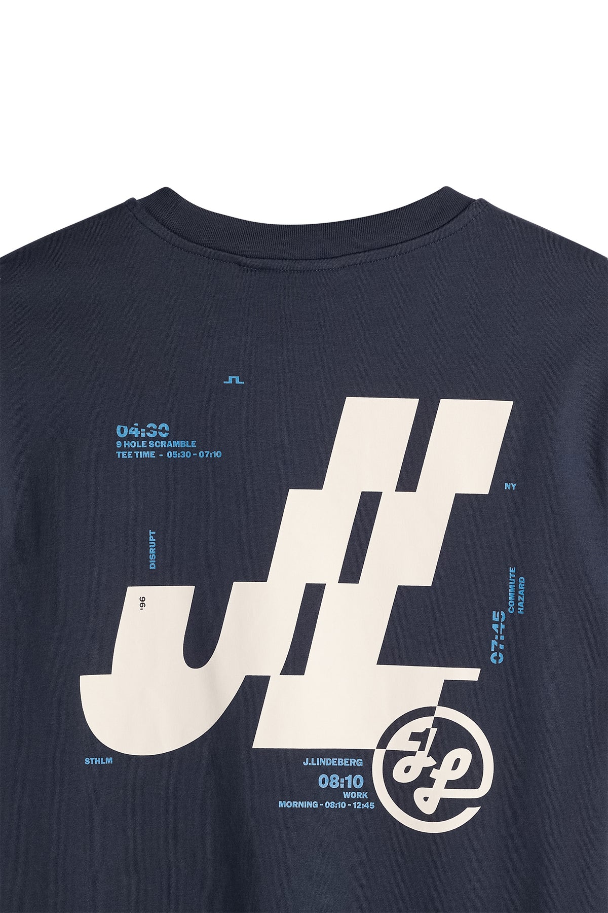 Parcie Seasonal Tee in JL Navy by J.Lindeberg