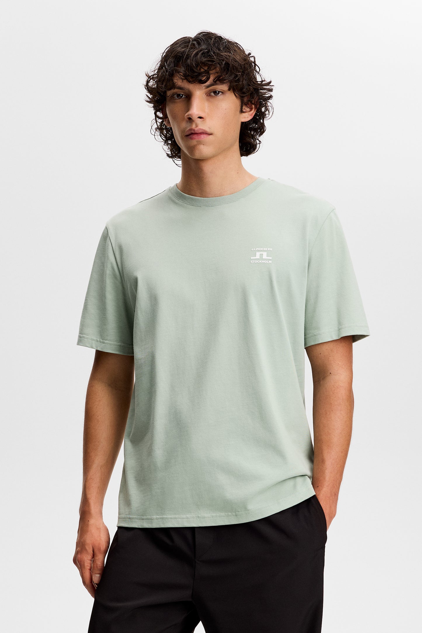 Parcie Seasonal Tee in Jadeite by J.Lindeberg