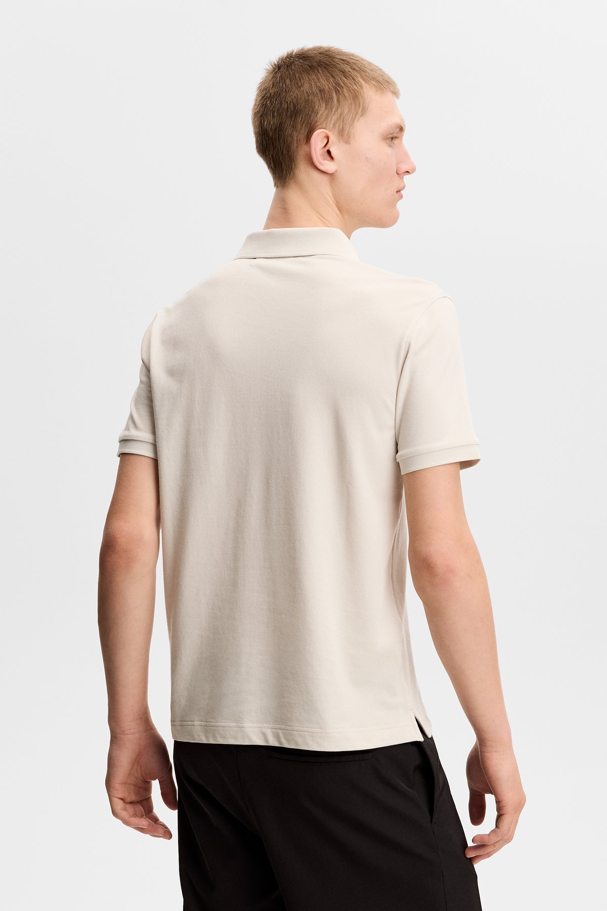 Verse Polo in Moonbeam by J.Lindeberg