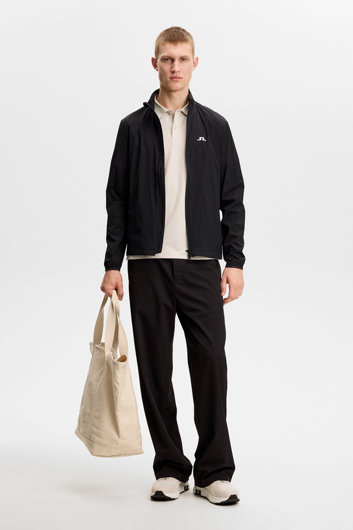 Verse Polo in Moonbeam by J.Lindeberg