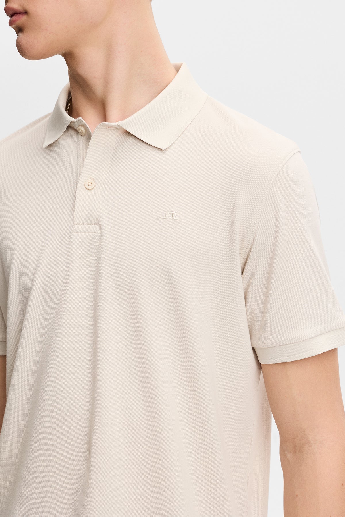 Verse Polo in Moonbeam by J.Lindeberg