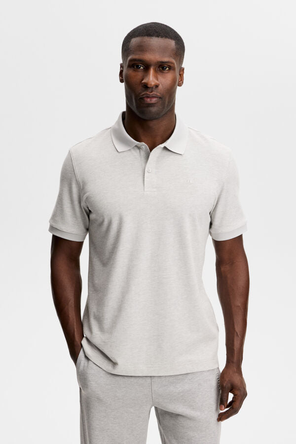 Verse Polo / Light Grey Melange