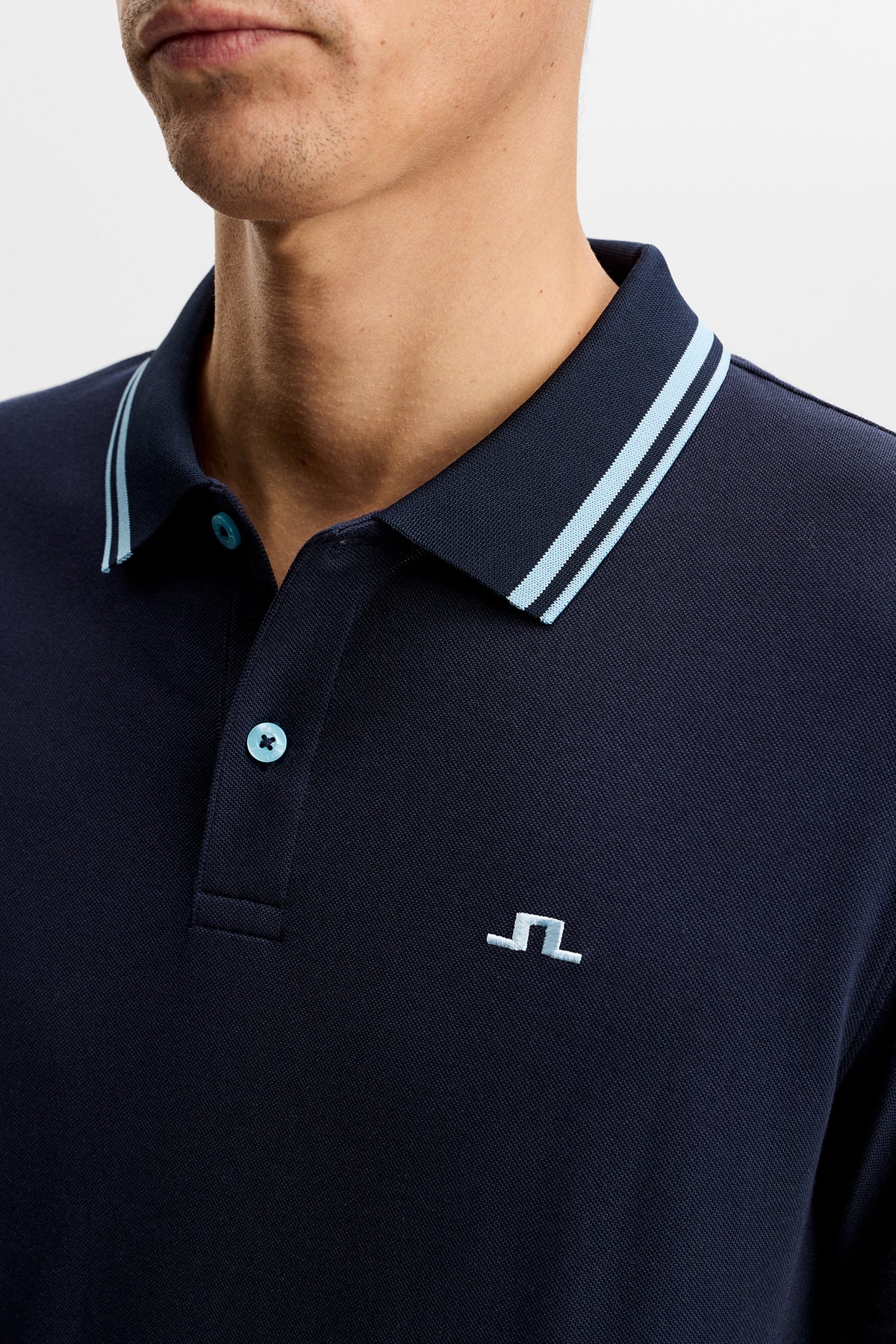 Joey Tipping Polo in JL Navy by J.Lindeberg