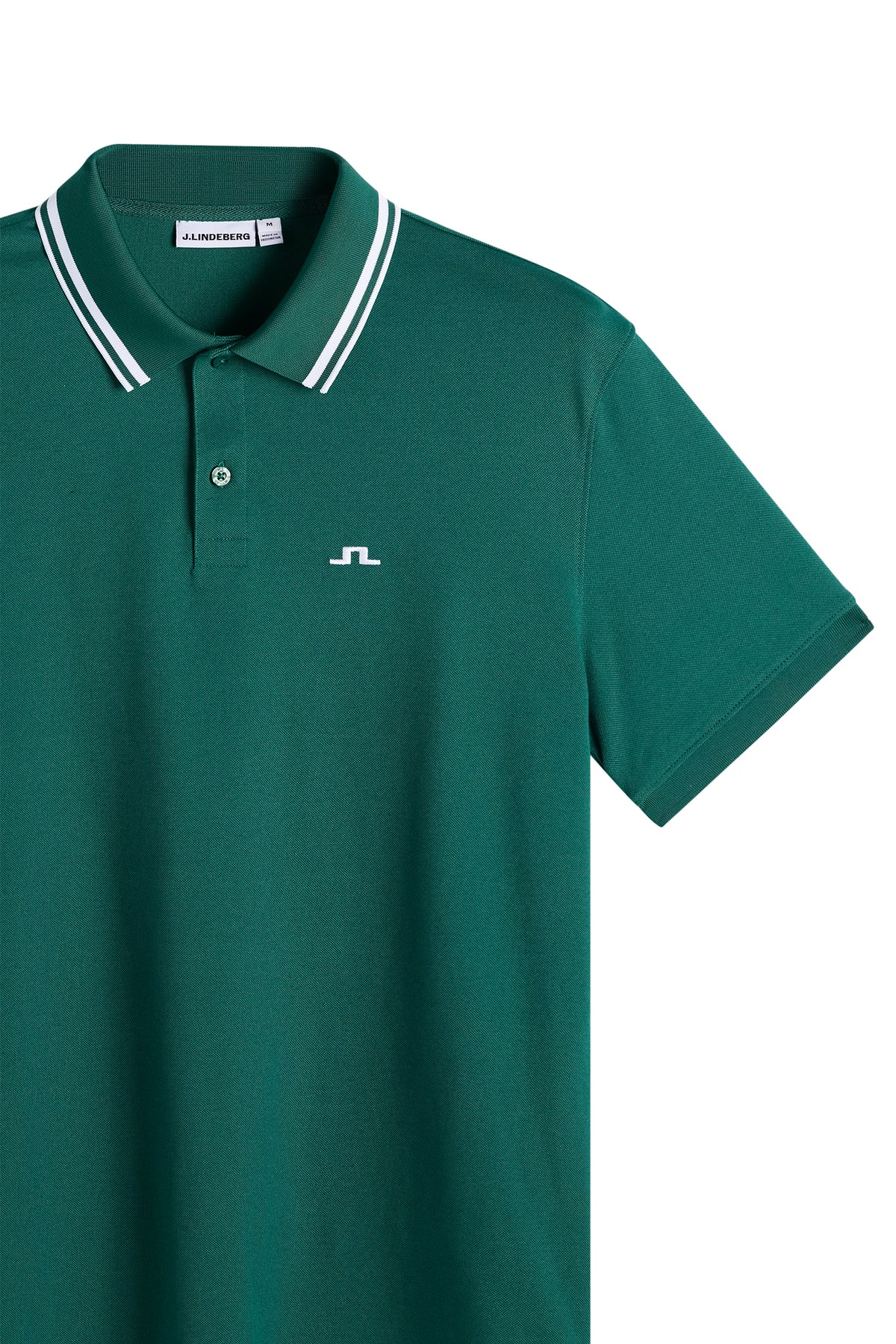 Joey Tipping Polo in Forest Biome by J.Lindeberg