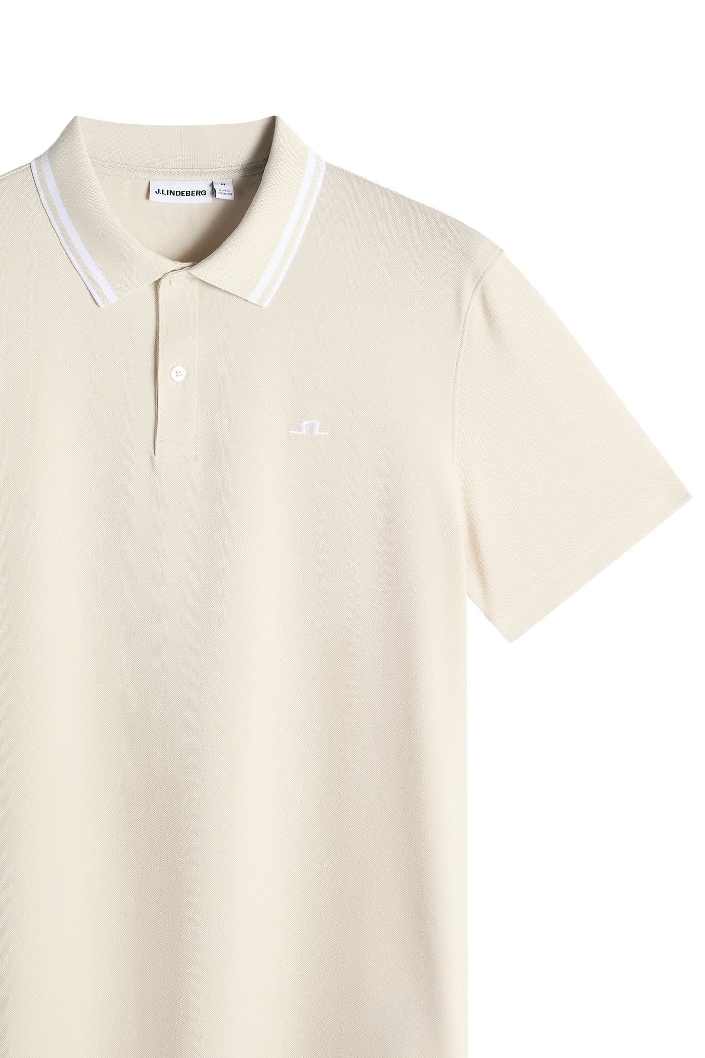 Joey Tipping Polo in Moonbeam by J.Lindeberg