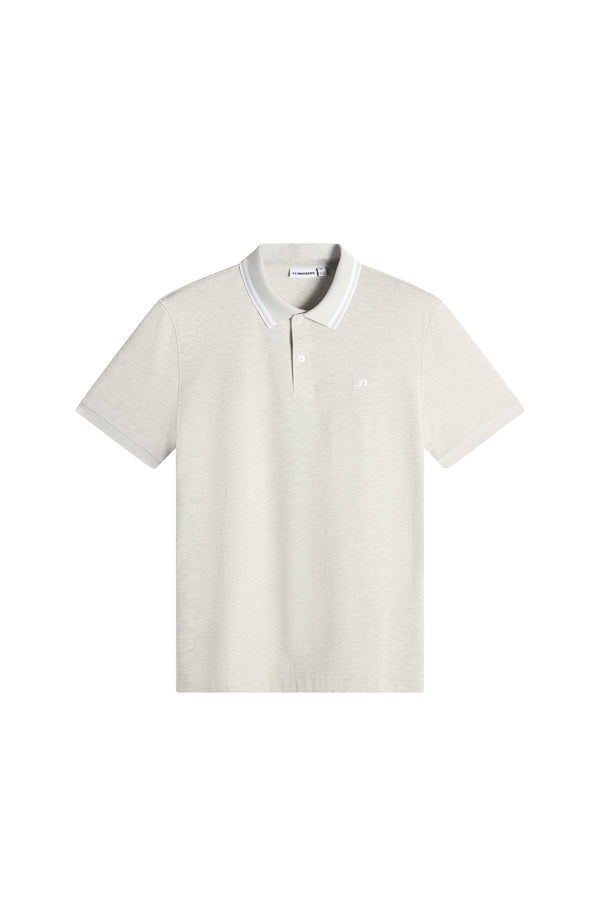Joey Tipping Polo / Light Grey Melange