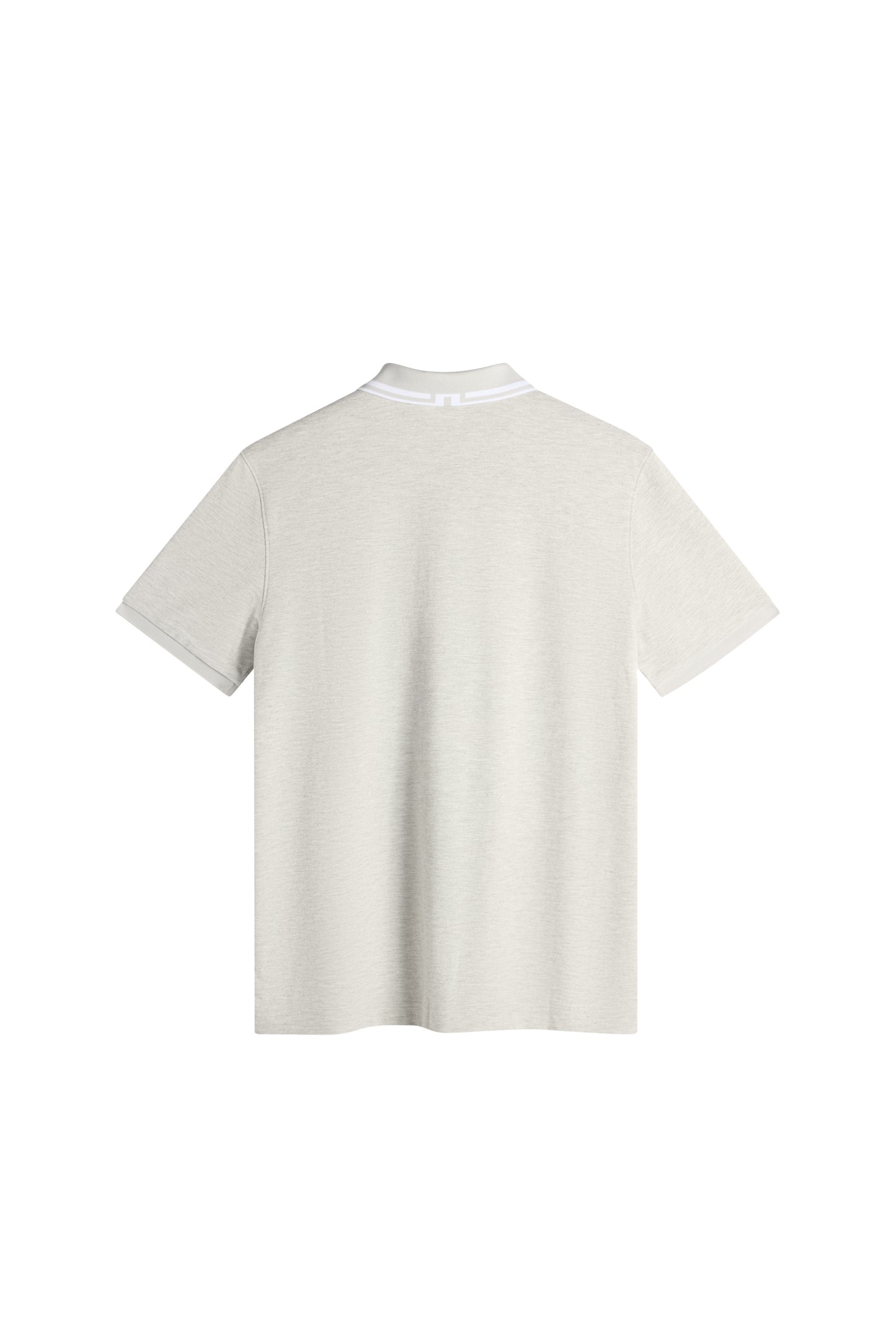 Joey Tipping Polo in Light Grey Melange by J.Lindeberg
