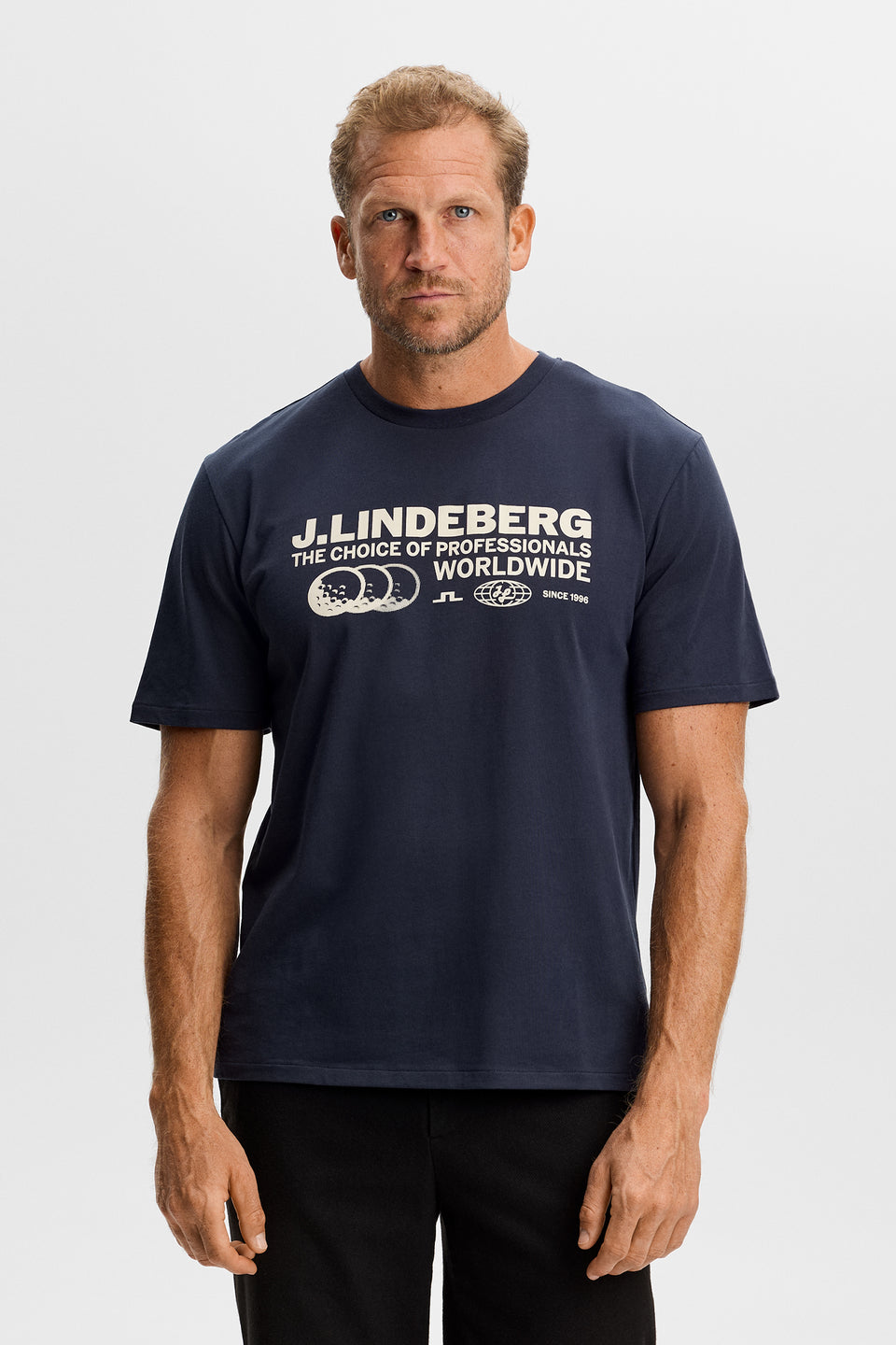 Alpha Graphic T-shirt / JL Navy