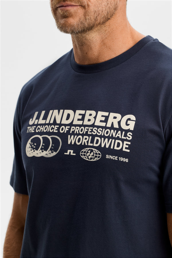 Alpha Graphic T-shirt / JL Navy