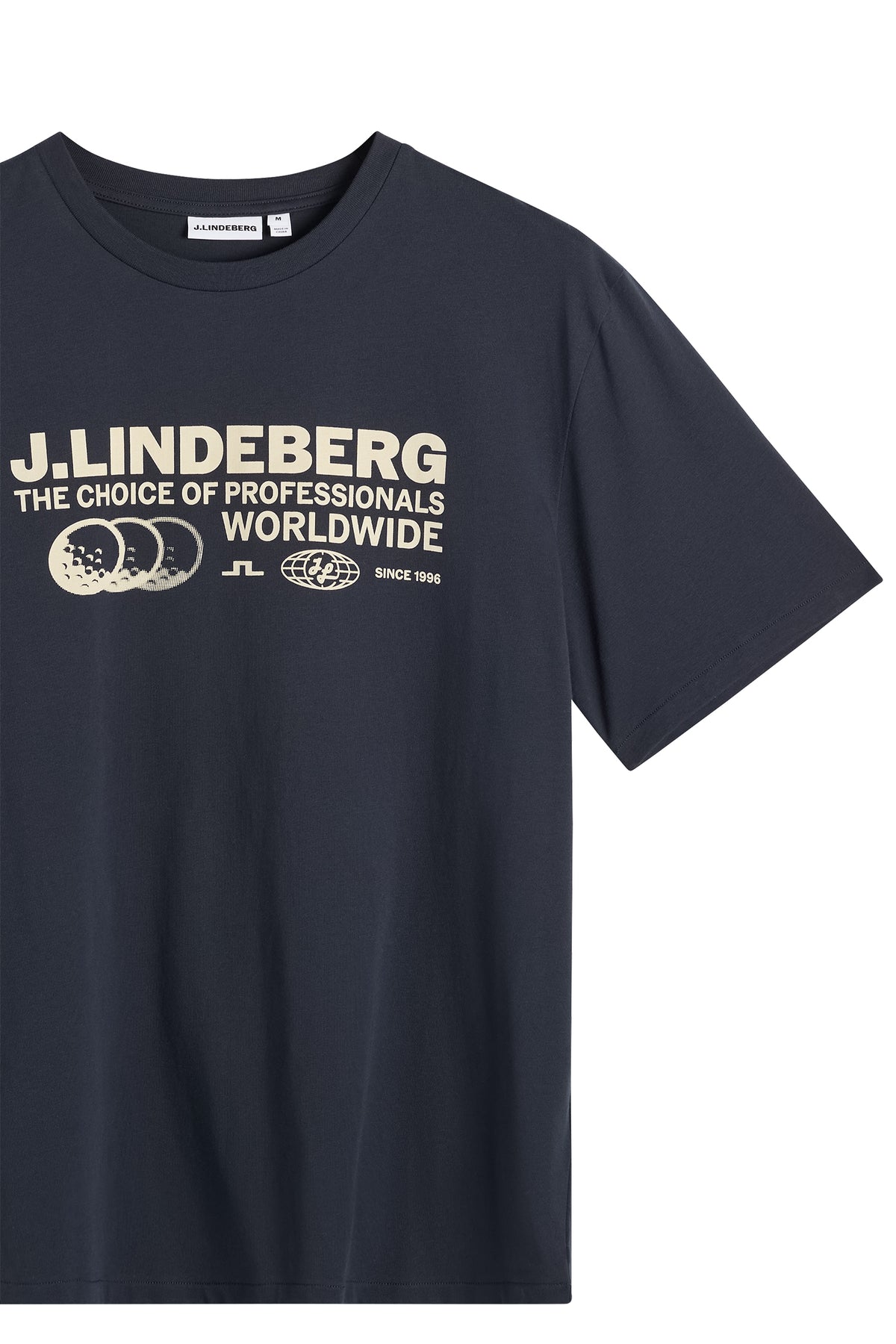 Alpha Graphic T-shirt in JL Navy by J.Lindeberg