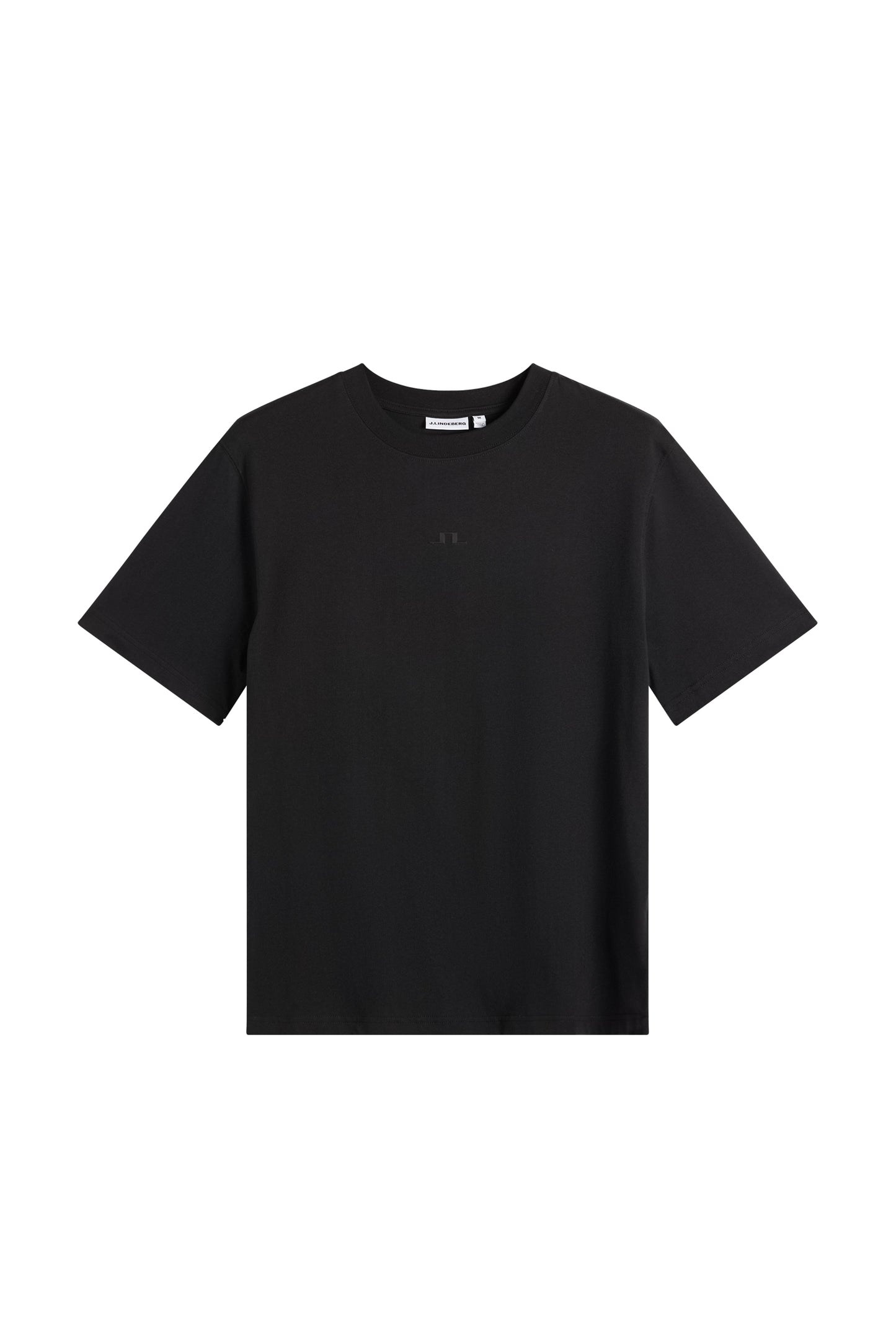Parcie Logo Tee in Black by J.Lindeberg