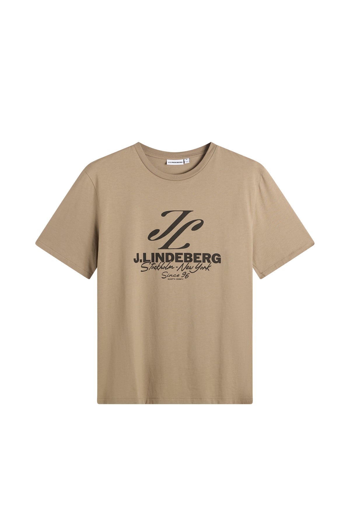 Alpha Graphic T-shirt in Brindle by J.Lindeberg
