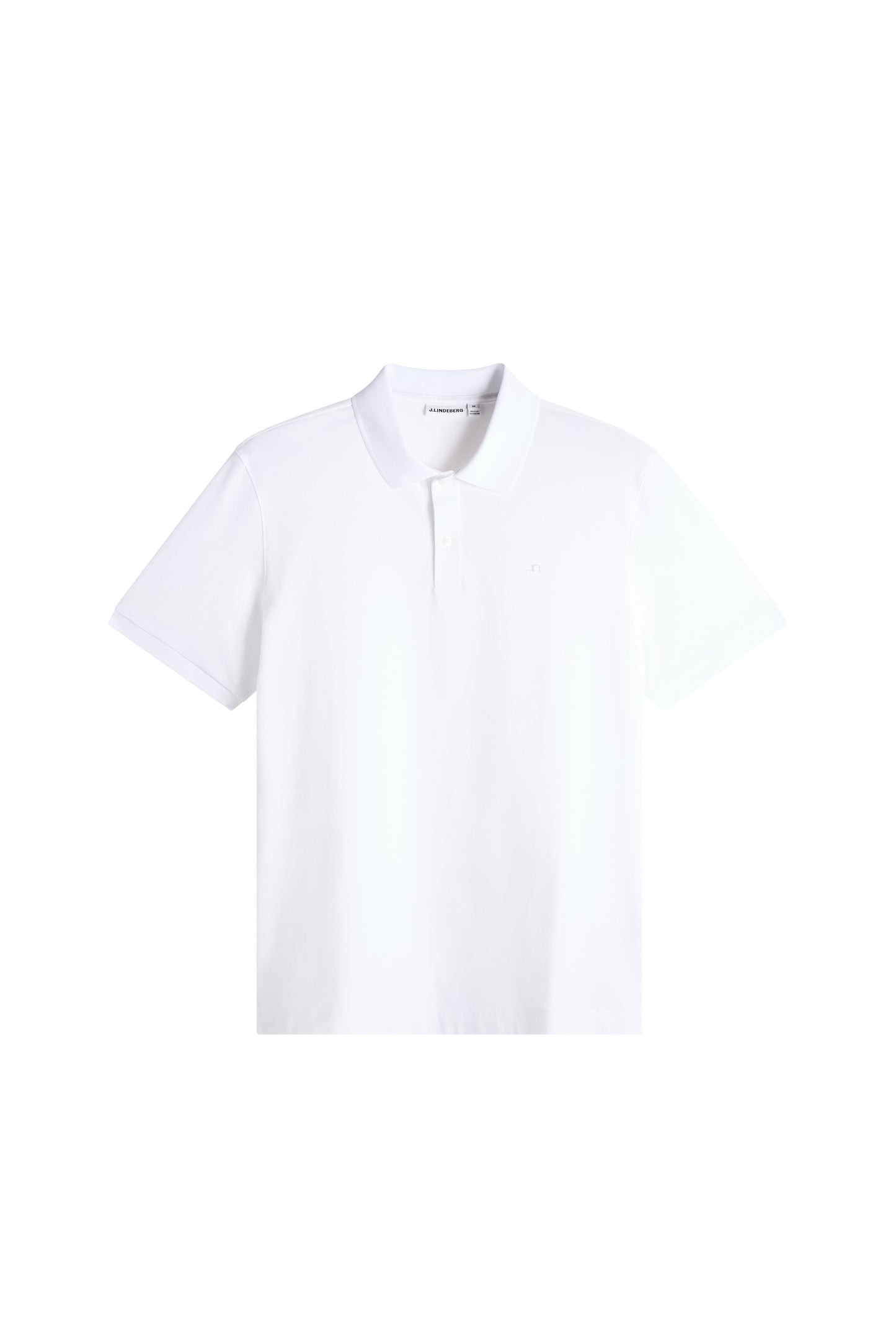 Verse Polo in White by J.Lindeberg