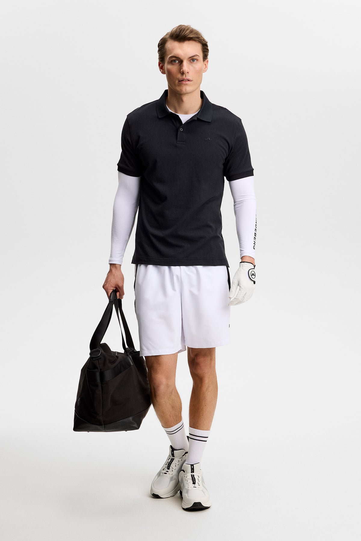 Verse Polo in Black by J.Lindeberg