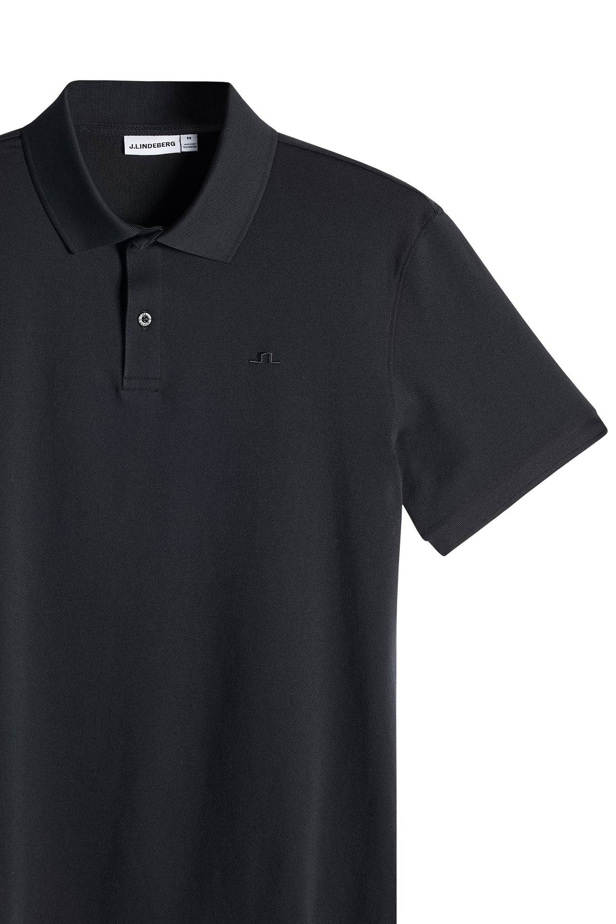 Verse Polo in Black by J.Lindeberg
