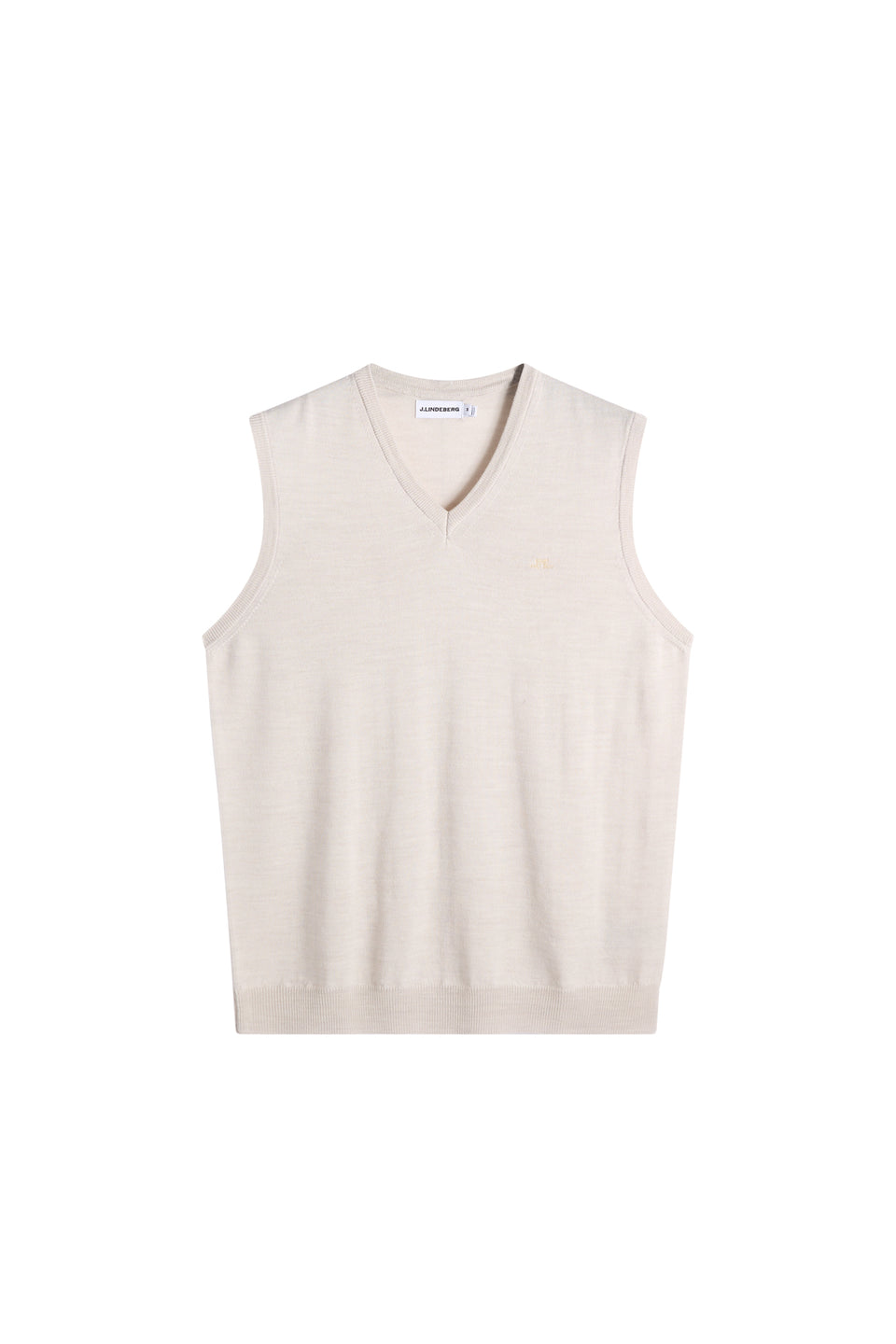 Liam Knitted Vest / Moonbeam Melange