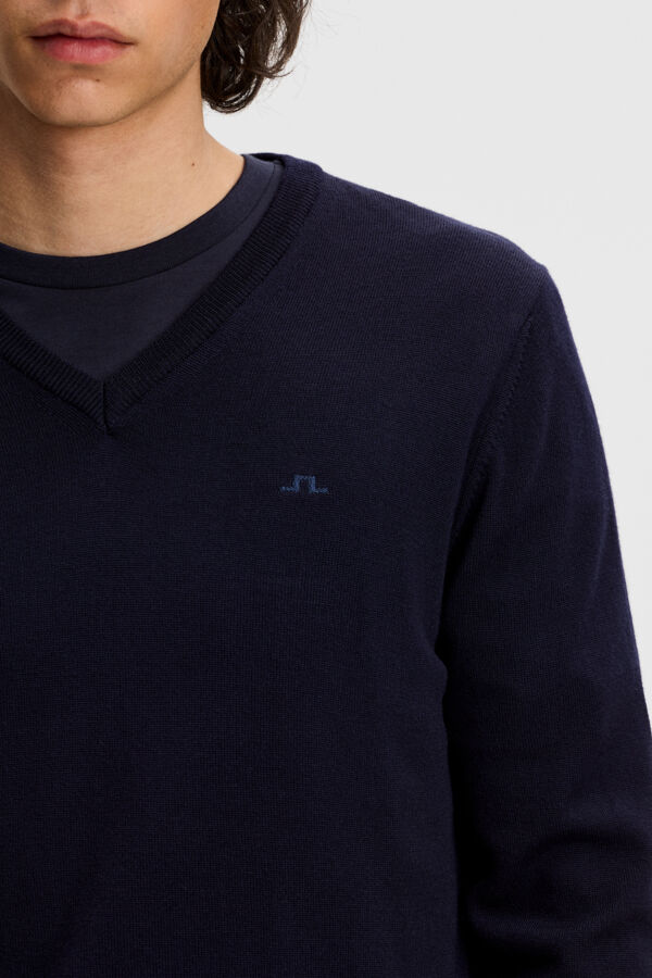 Lymann Knitted Sweater / JL Navy