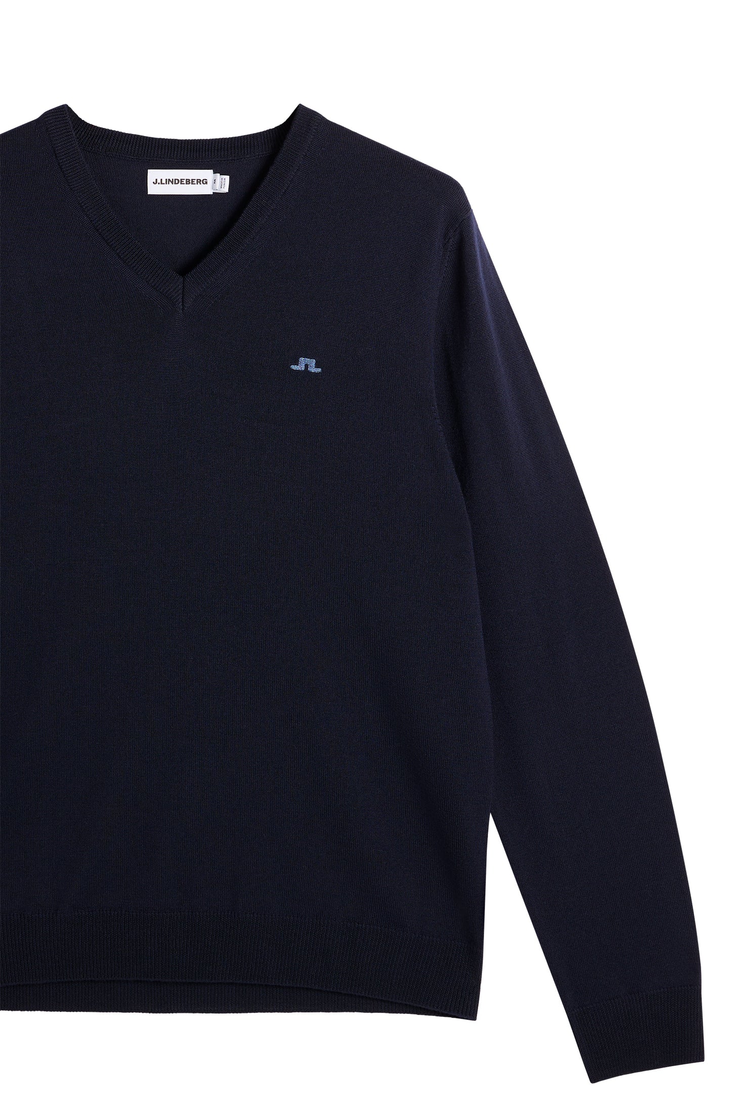 Lymann Knitted Sweater in JL Navy by J.Lindeberg