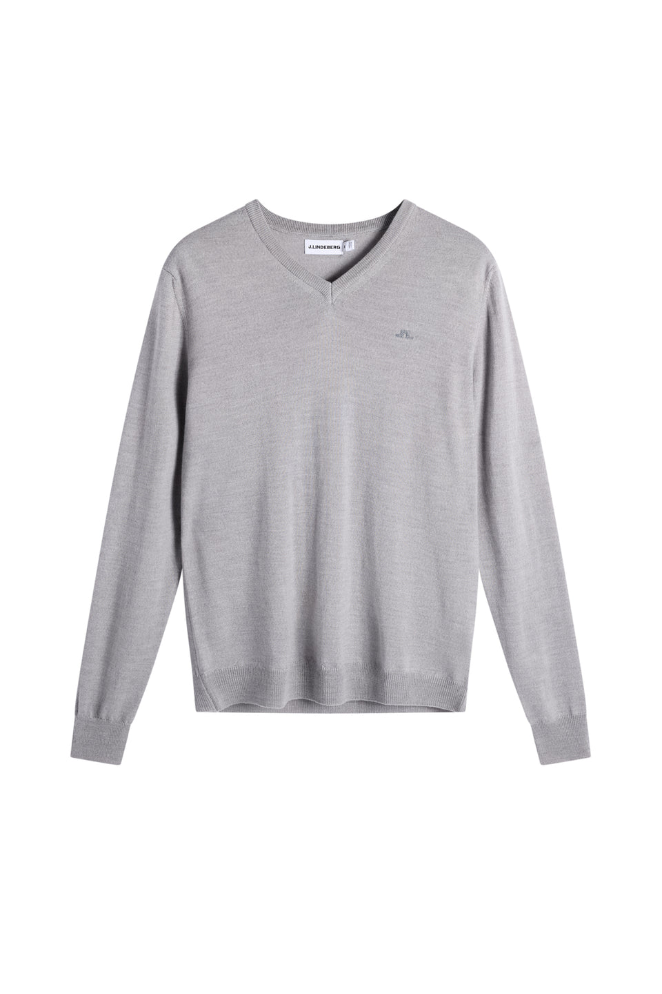 Lymann Knitted Sweater / Light Grey Melange